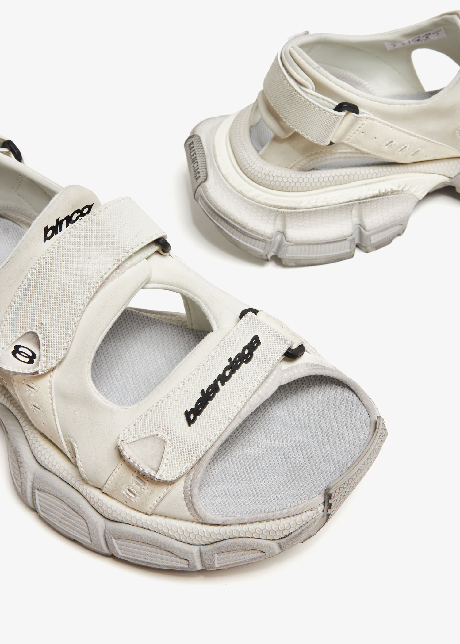 Balenciaga 3XL sandals for Men - White in UAE | Level Shoes