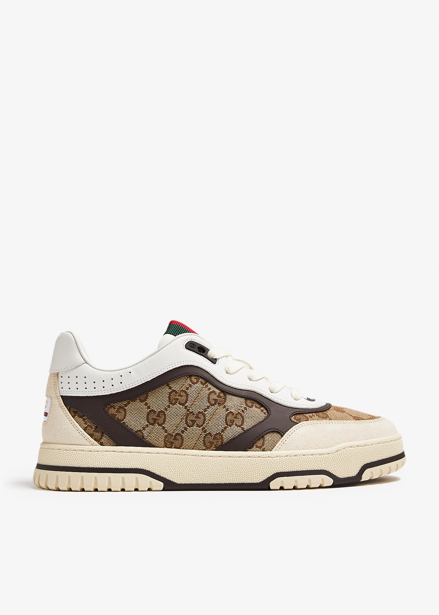 【数量は多】 sneakers Re-Web Gucci for Shoes Level | UAE in Beige - Men 靴