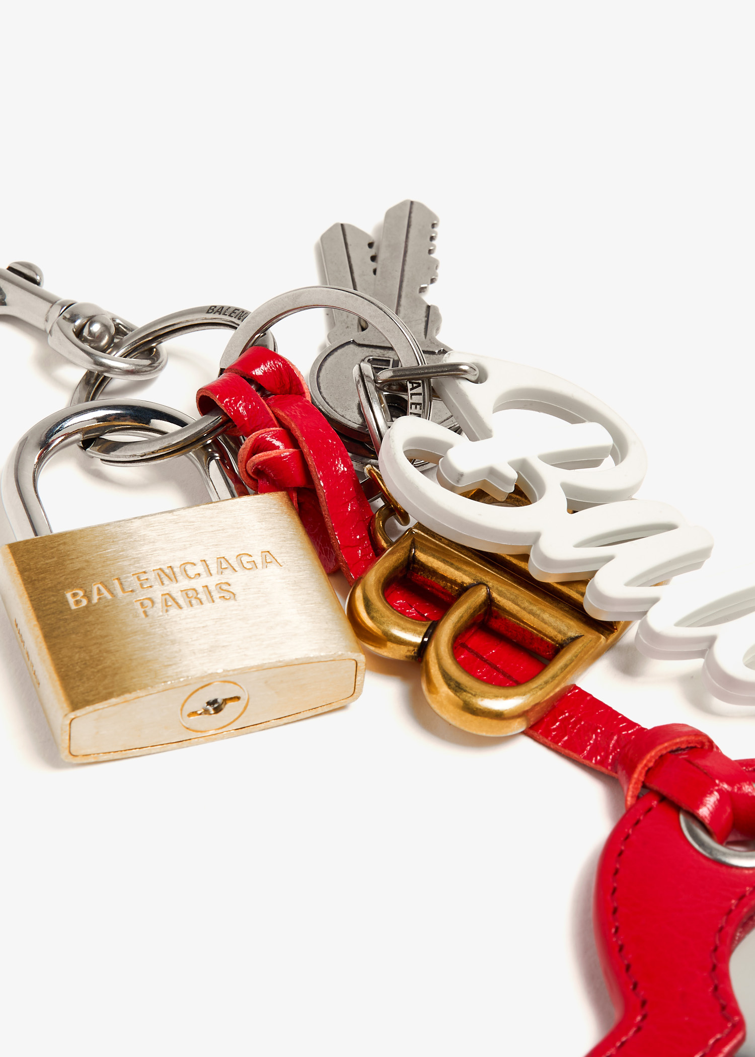 Balenciaga Paloma keyring for Women - Silver in UAE | Level