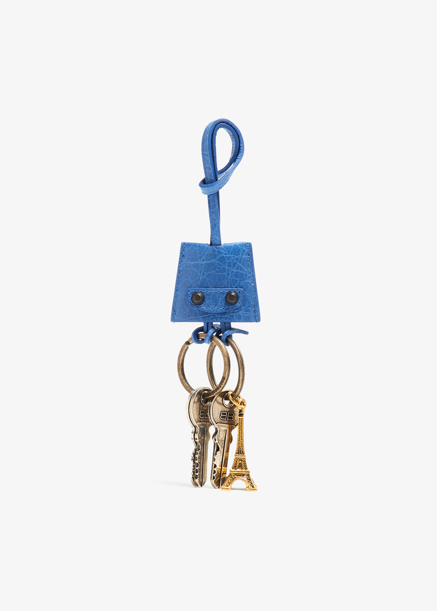 ピンク の ウィメンズ LE CITY チャーム EIFFEL Le City Eiffel leather bag charm in pink - Balenciaga