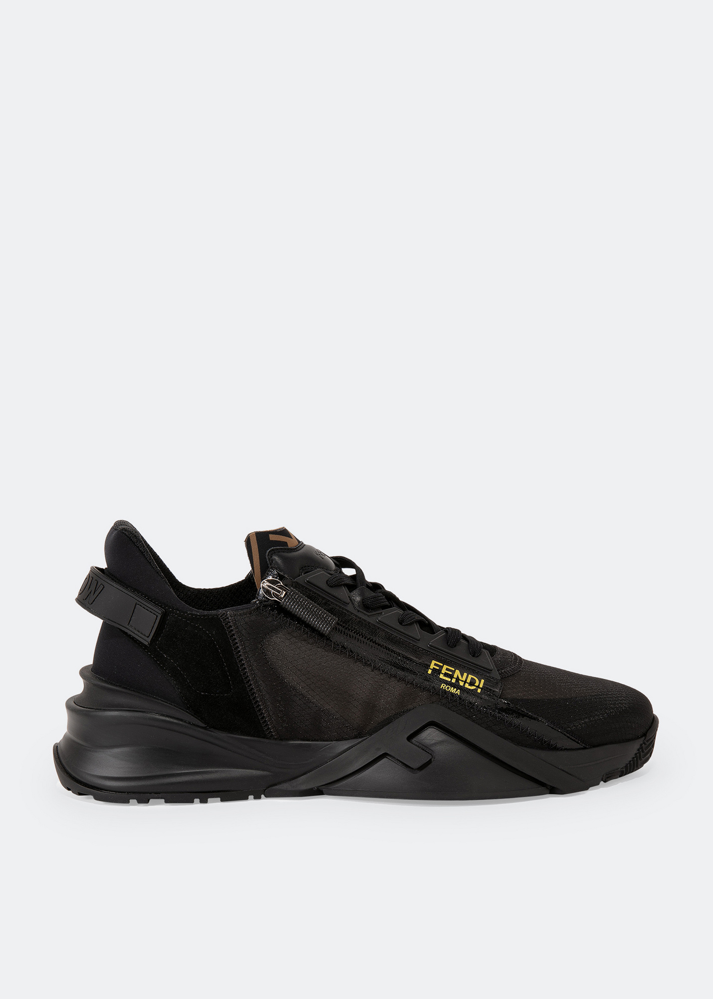 FENDI Flow sneakers for Men - Black in Kuwait | Level Shoes