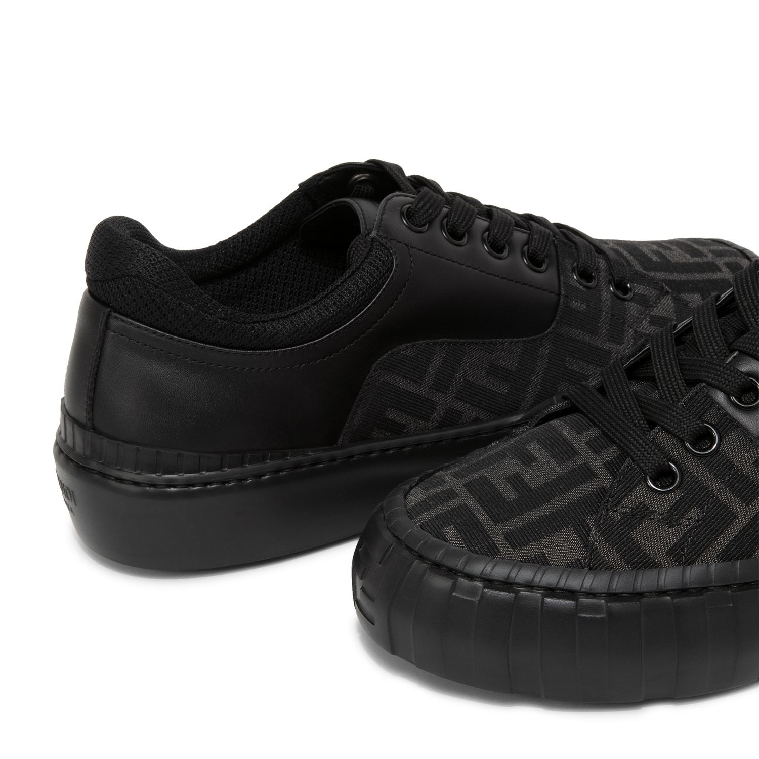 FENDI Force sneakers for Men - Black in Qatar | Level Shoes