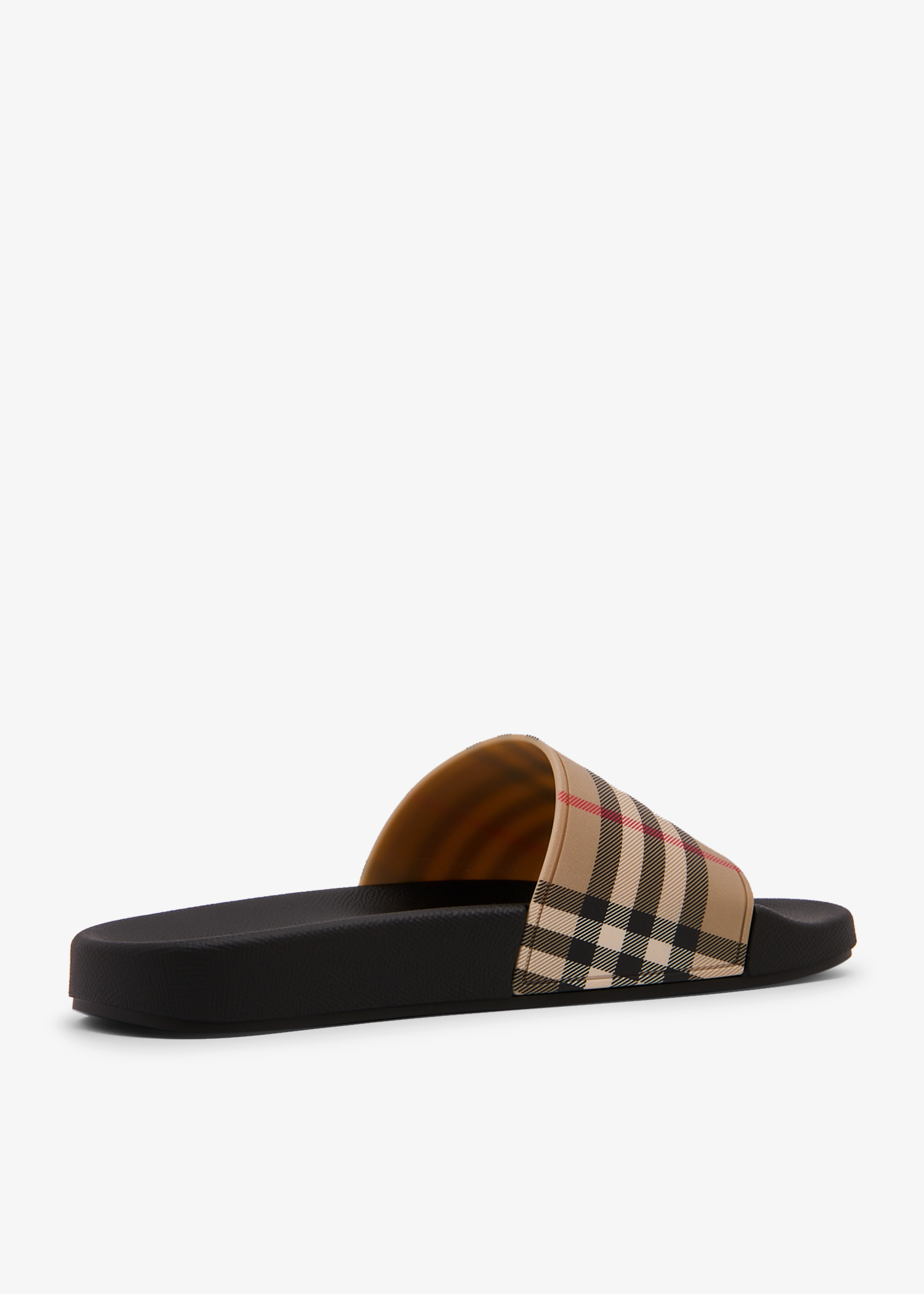 Burberry Furley slides for Women - Beige in UAE | Level Shoes