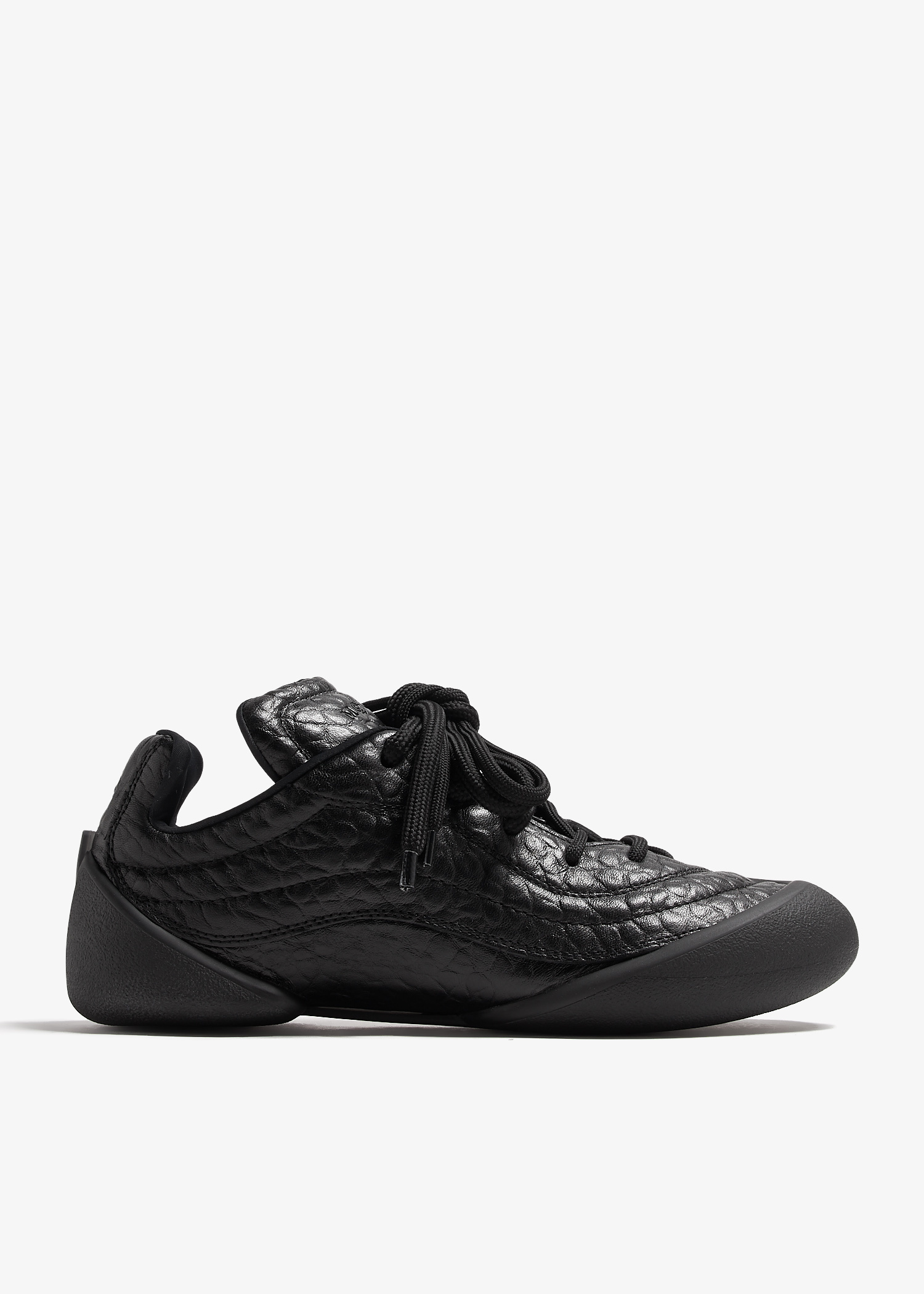 ■alexander mcqueen■ Flexion Sneakers Black 807874WHABE1000 Alexander Mcqueen Men's Flexion Sneaker In Black, Brand Size