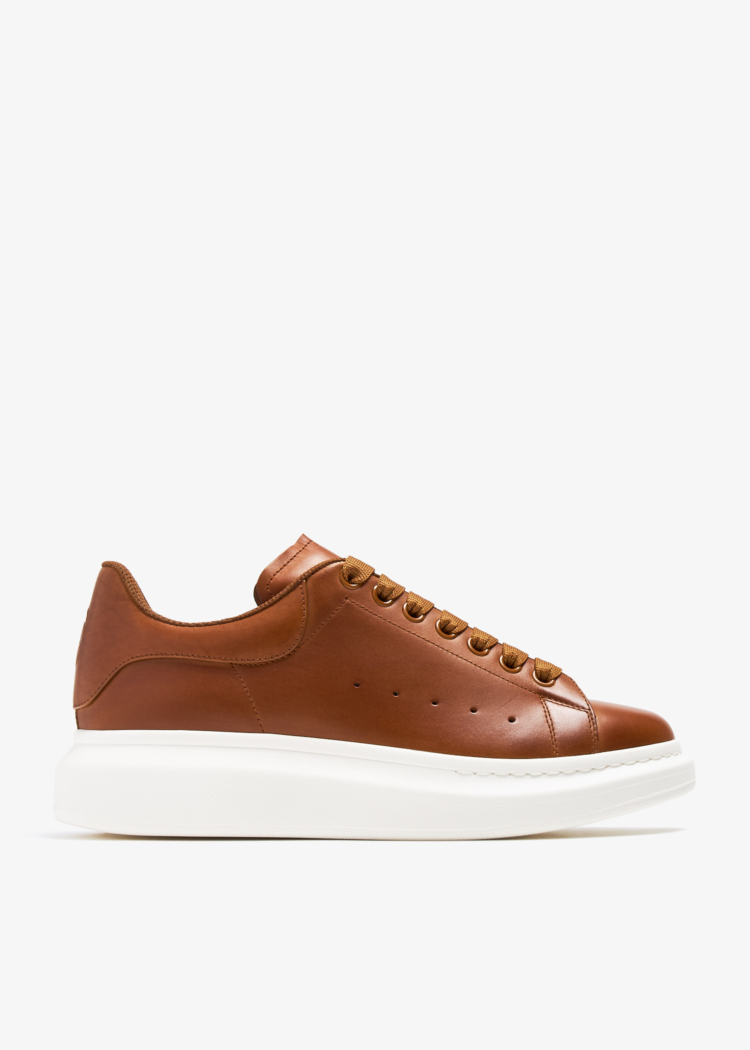 【2025年製 新品】 Oversized McQueen sneakers Level | Qatar in Brown - Men for アイドル