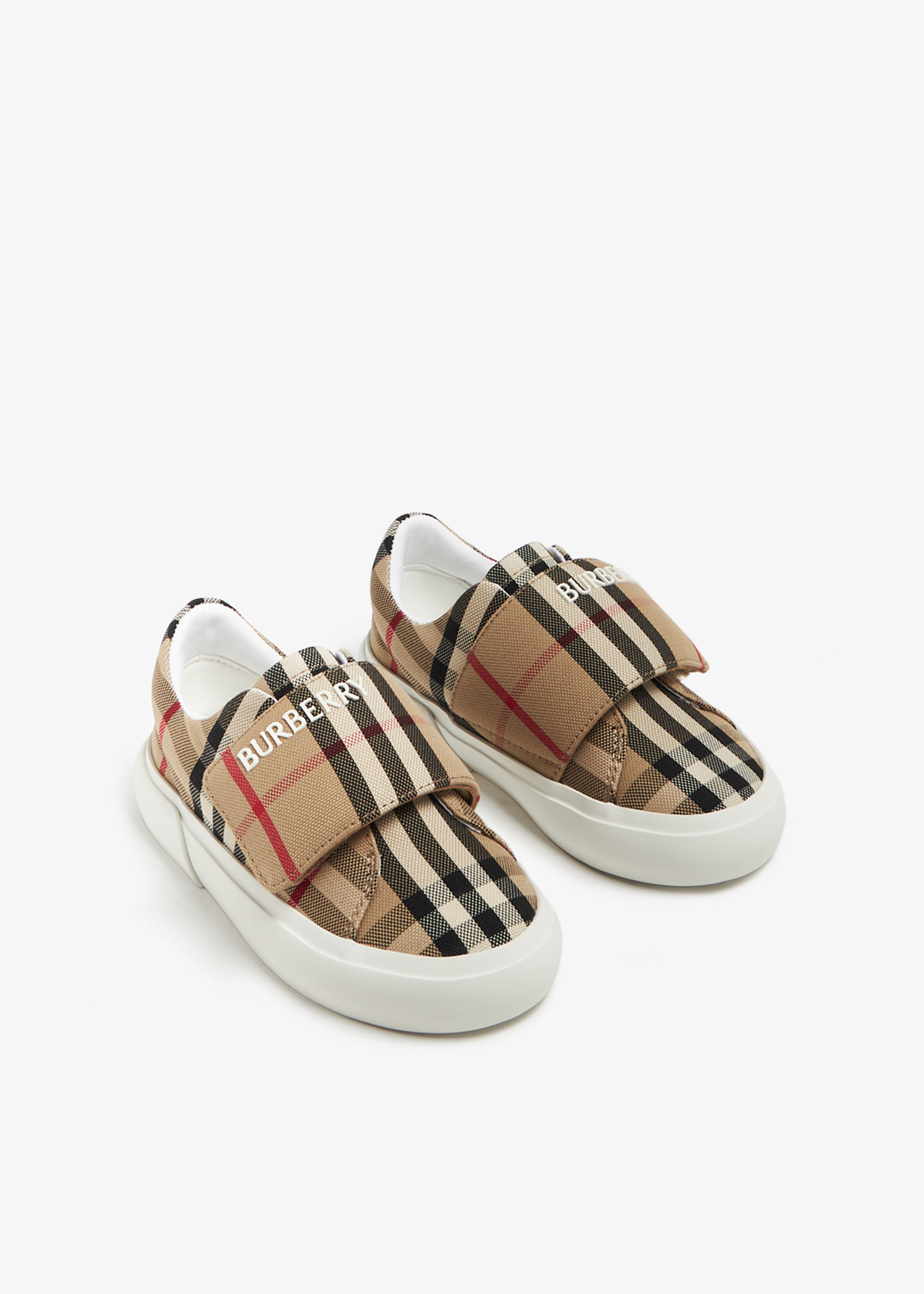 Burberry James sneakers for Baby - Printed in UAE | Level Shoes
