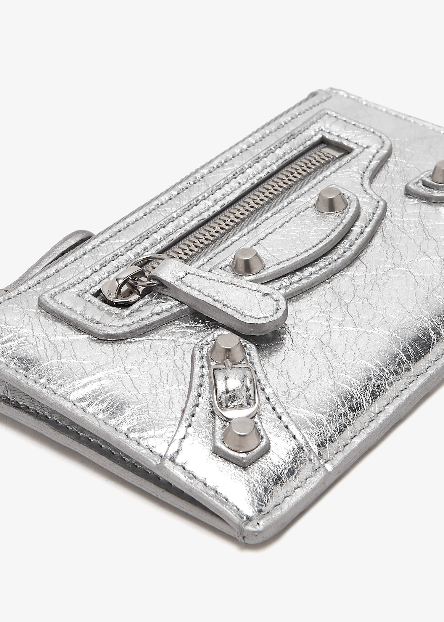 【BALENCIAGA】Le City Long Leather Card Holder Silver 8106072abmy8122_2.jpg?ts=