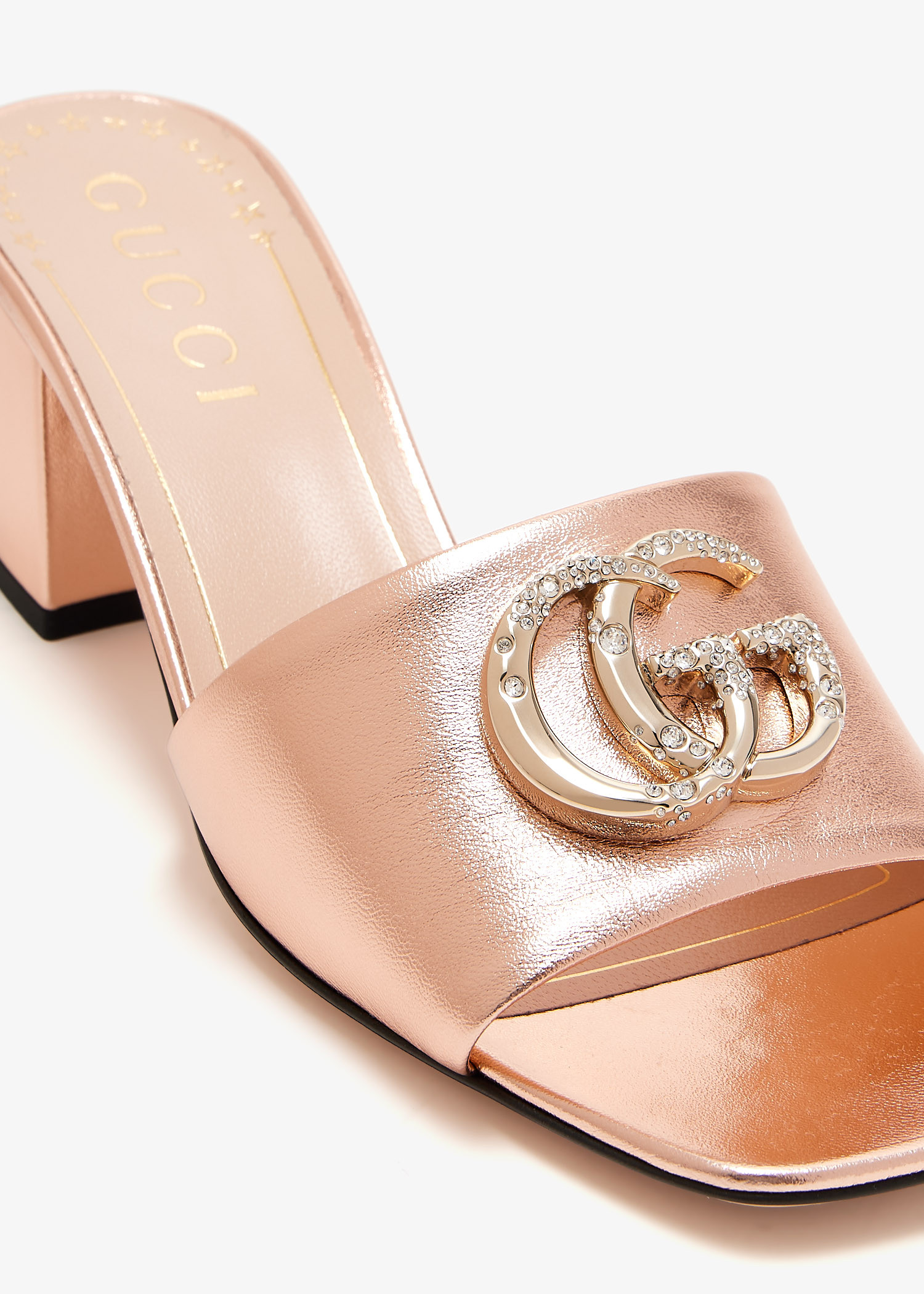 大人気の sandals crystal GG Gucci for Shoes Level | UAE in Pink - Women 靴