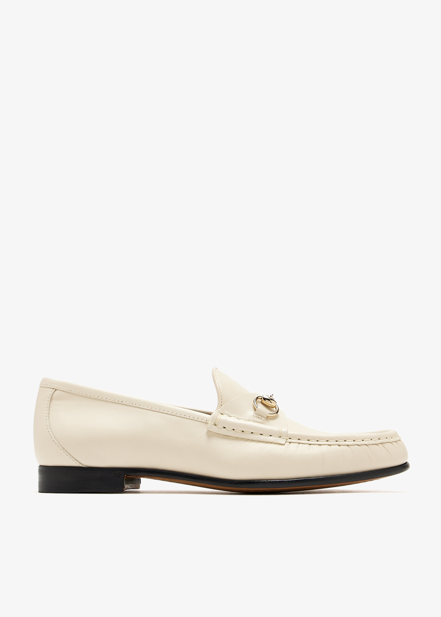 2025年新作アイテムが続々登場 Gucci Qatar in White - Women for loafers Horsebit 1953 人文