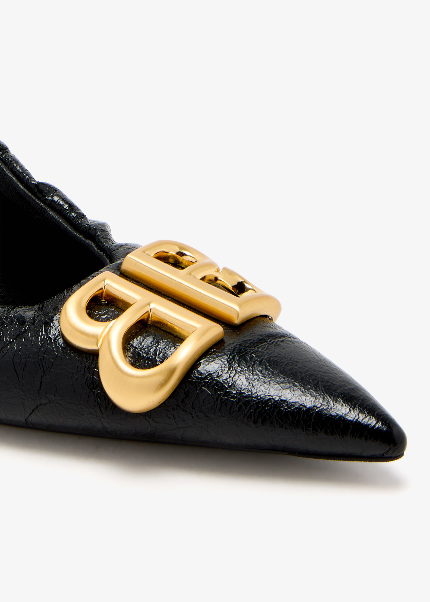 Balenciaga Monaco BB slingback pumps for Women - Black in