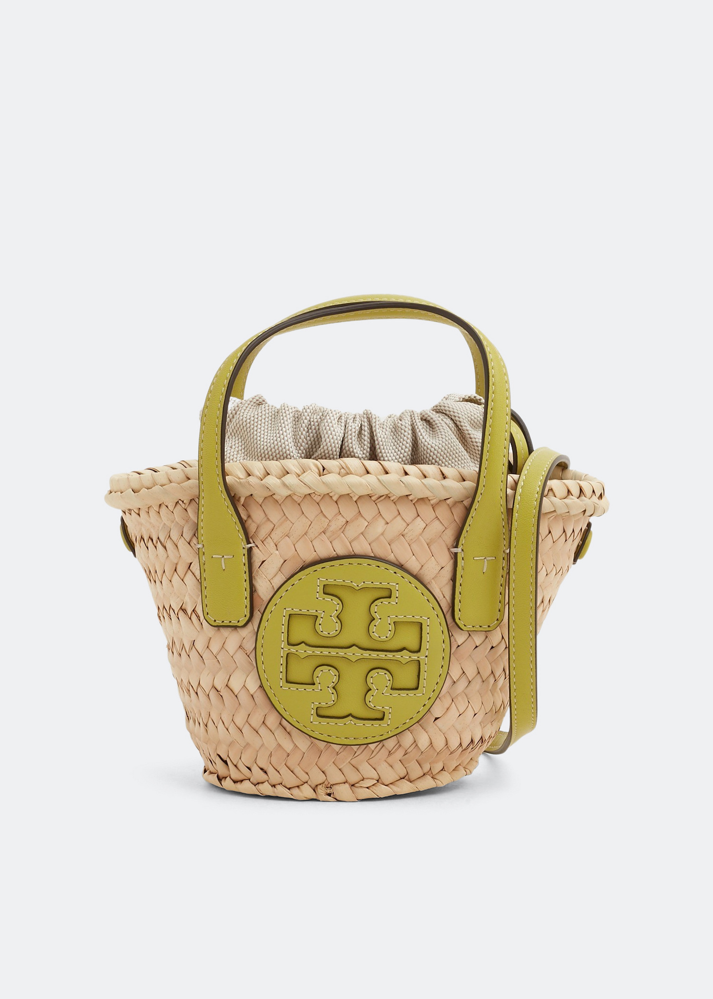 Tory Burch Ella Straw mini tote bag for Women - Multicolored