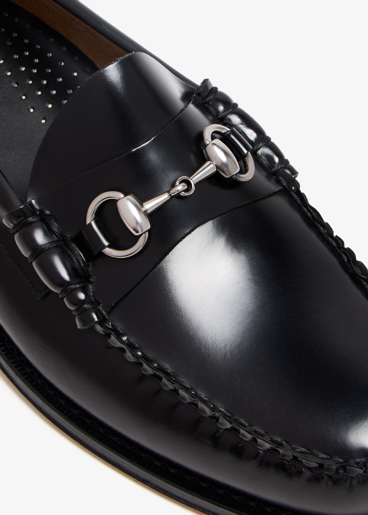 G.H.BASS Weejuns Lincoln Horsebit loafers for Men - Black in