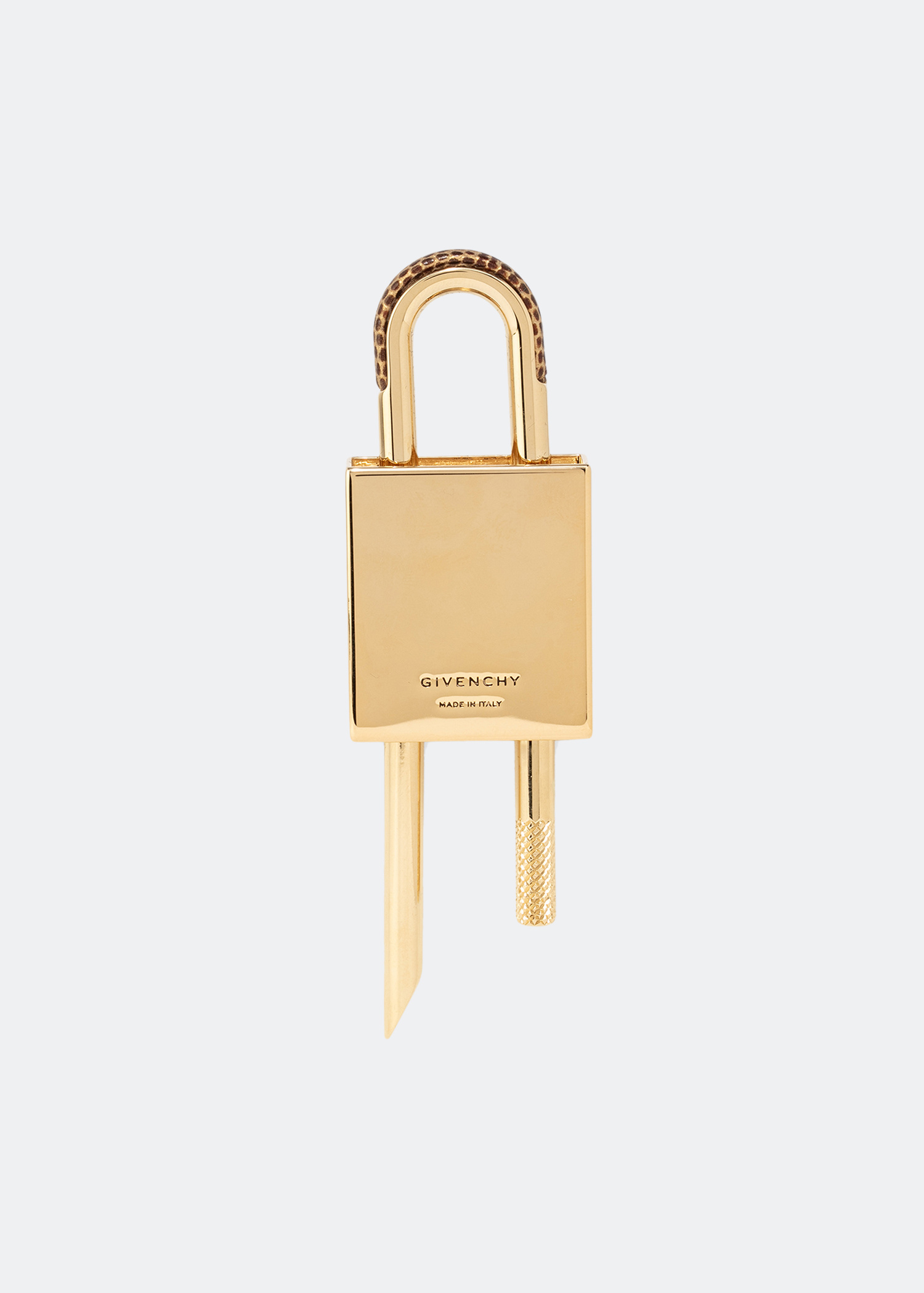 Givenchy Small 4G padlock keyring for Men - Gold in UAE
