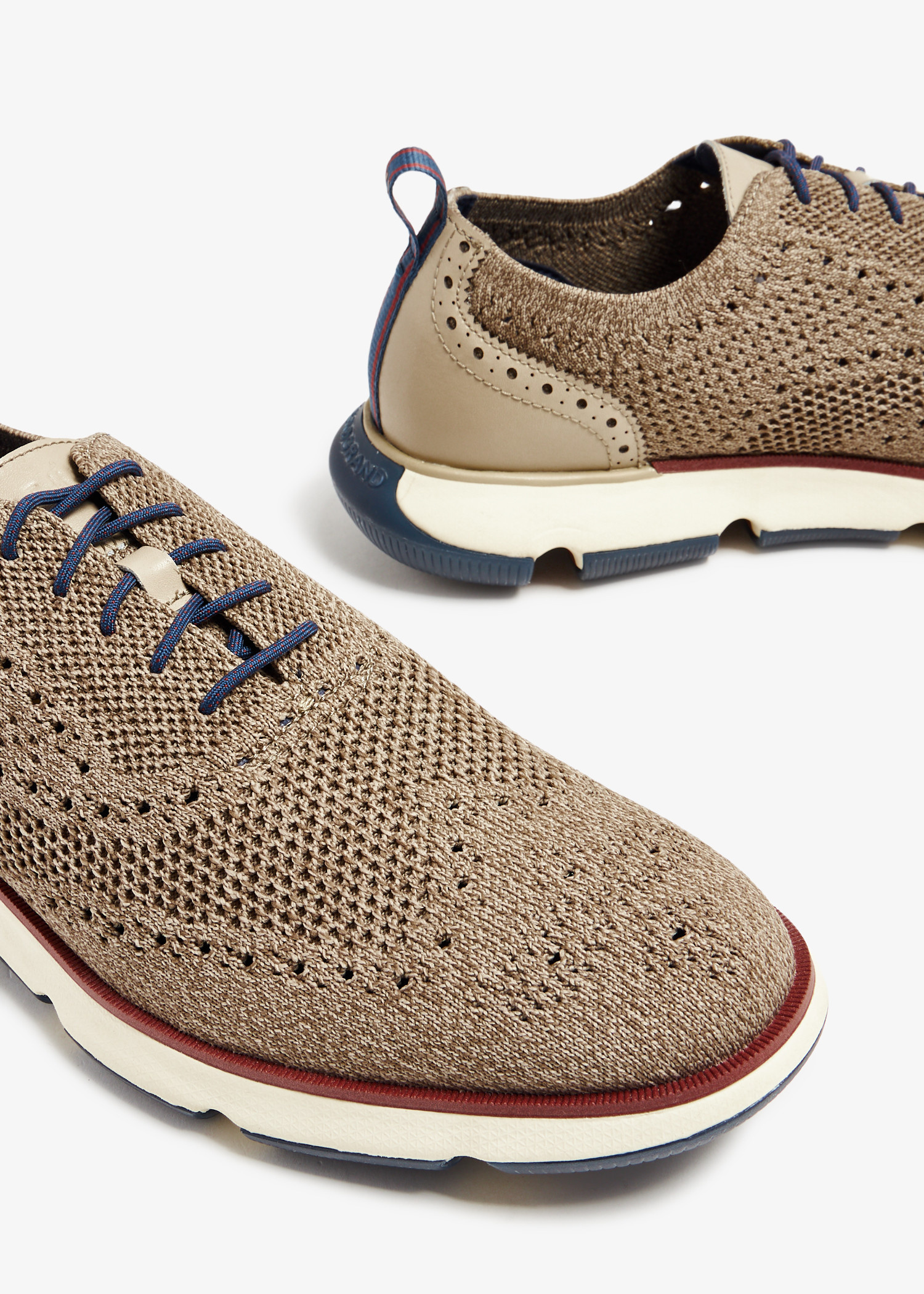 Cole Haan ZERØGRAND Oxford sneakers for Men - Beige in Qatar