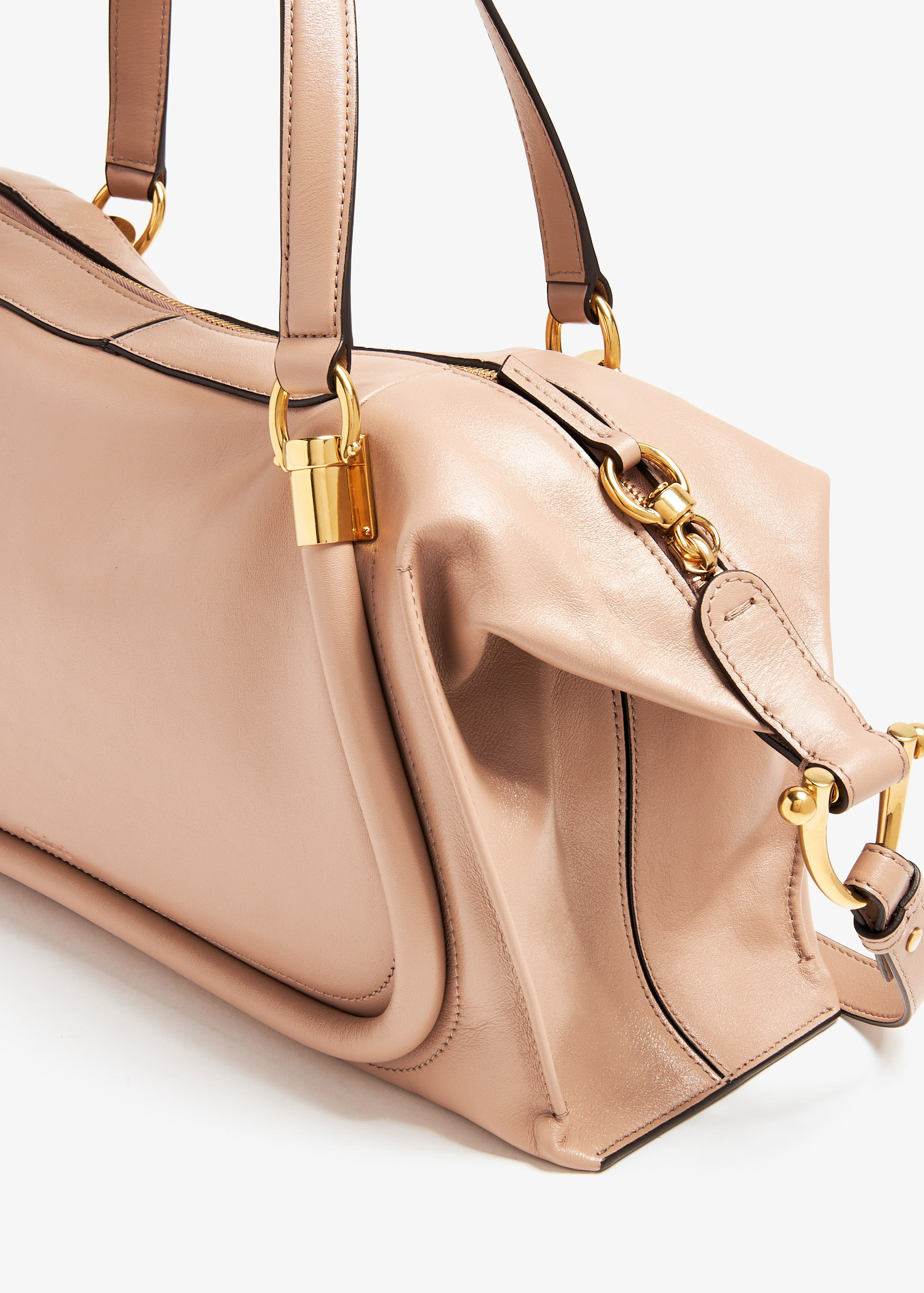 【関税&送料込】Chloe Paraty 24 Bag In Shiny Deep Beige Leat Chloé Paraty 24 Bag in Shiny Leather in Sweet beige | Chloé US