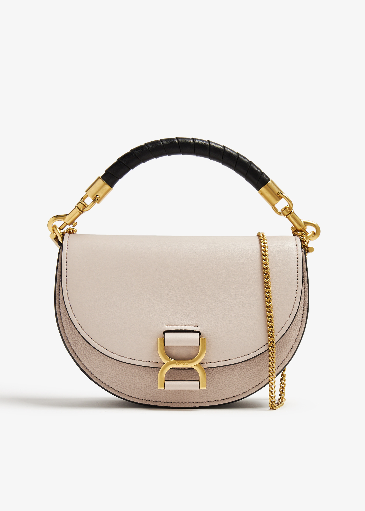 Chloé Marcie chain flap bag for Women - Grey in UAE | Level