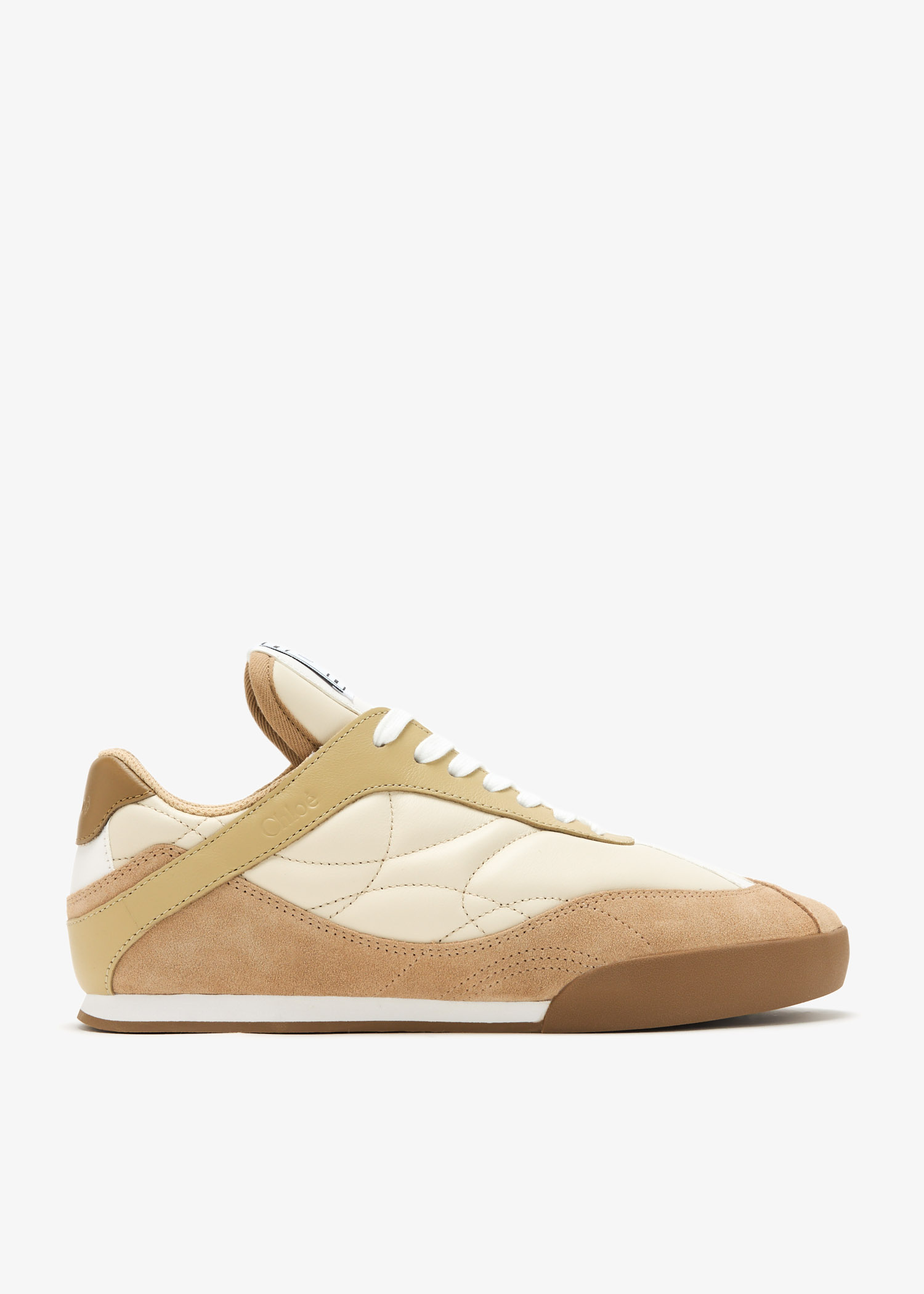 Chloé Kick sneakers for Women - Beige in UAE | Level Shoes