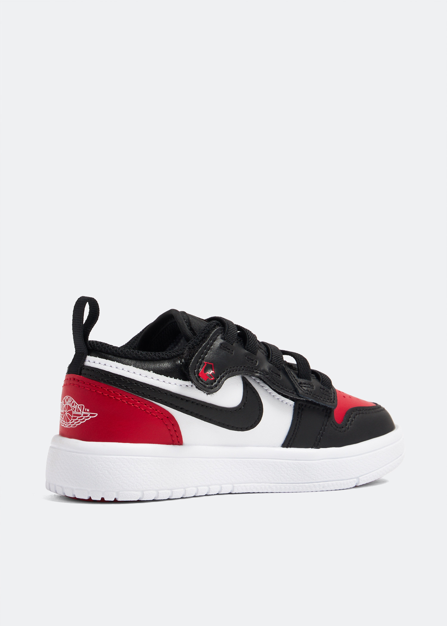 Jordan 1 Low ALT (PS) 'Bred Toe 2.0' White Black Red Hook
