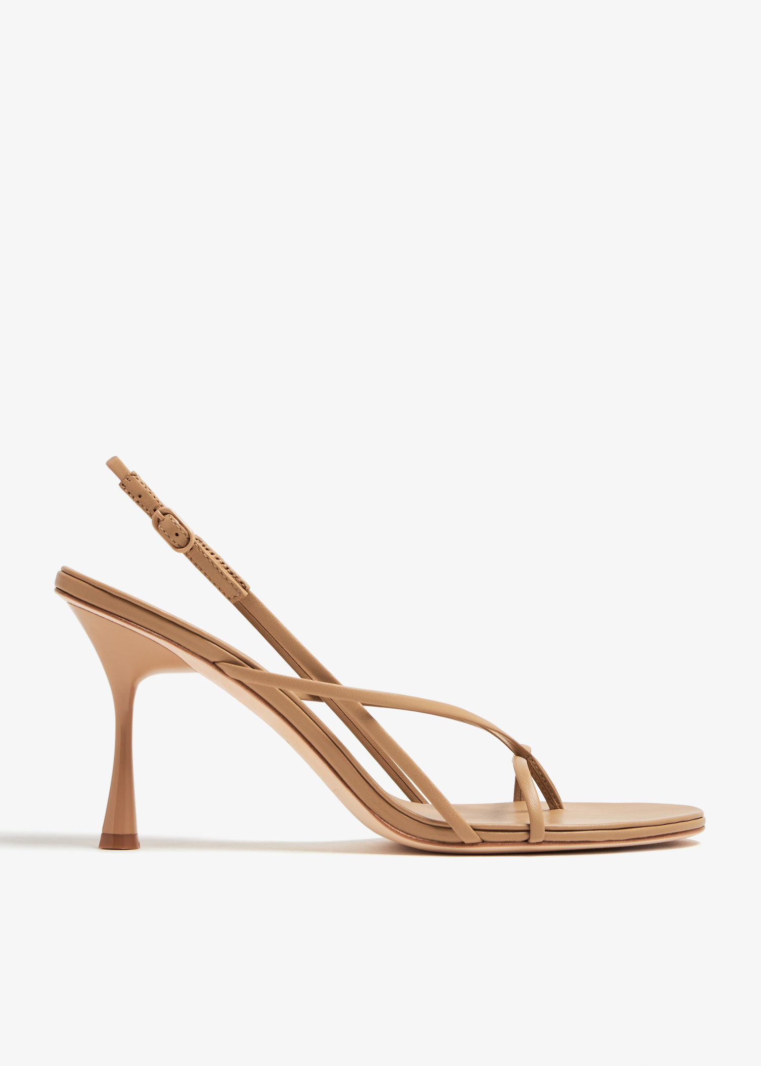 Studio Amelia Wishbone 90 heel sandals for Women - Beige in
