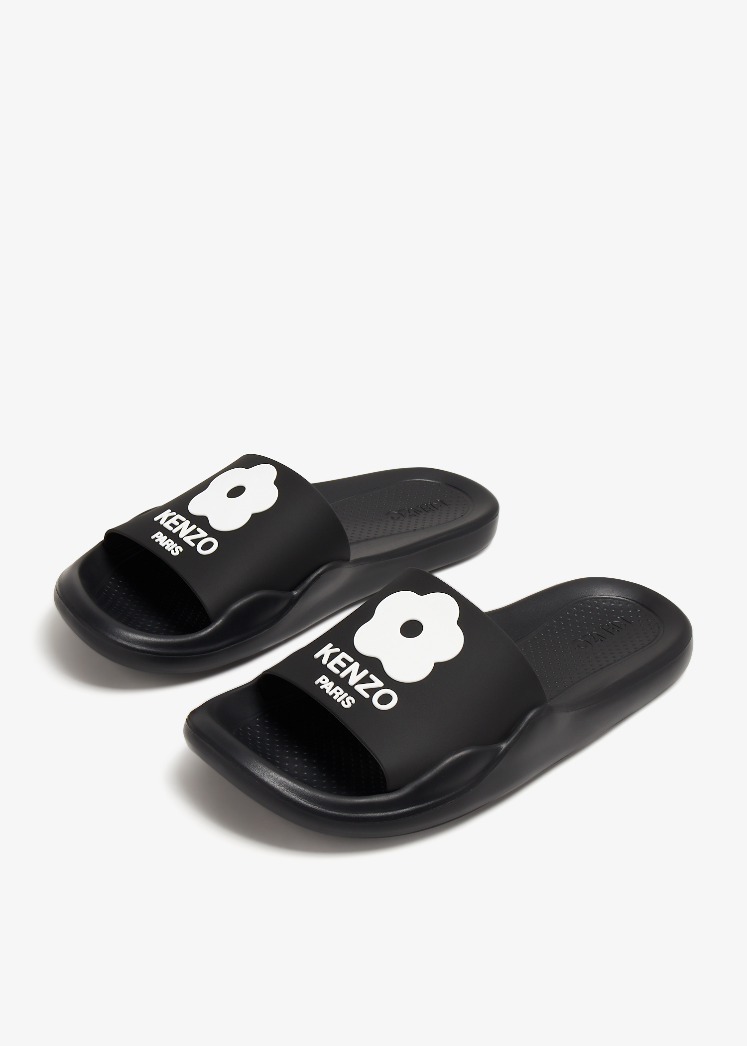 Kenzo Pool mule slides for Women - Black in Qatar | Level Shoes