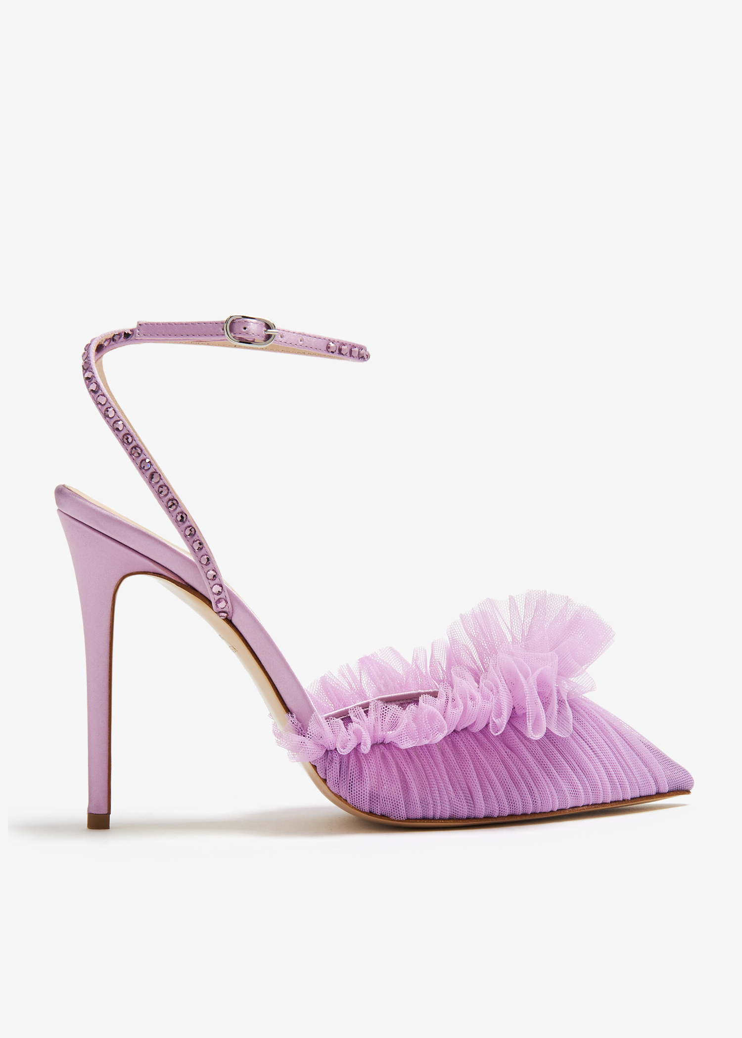 Andrea Wazen Franca Glitz pumps for Women - Purple in Qatar