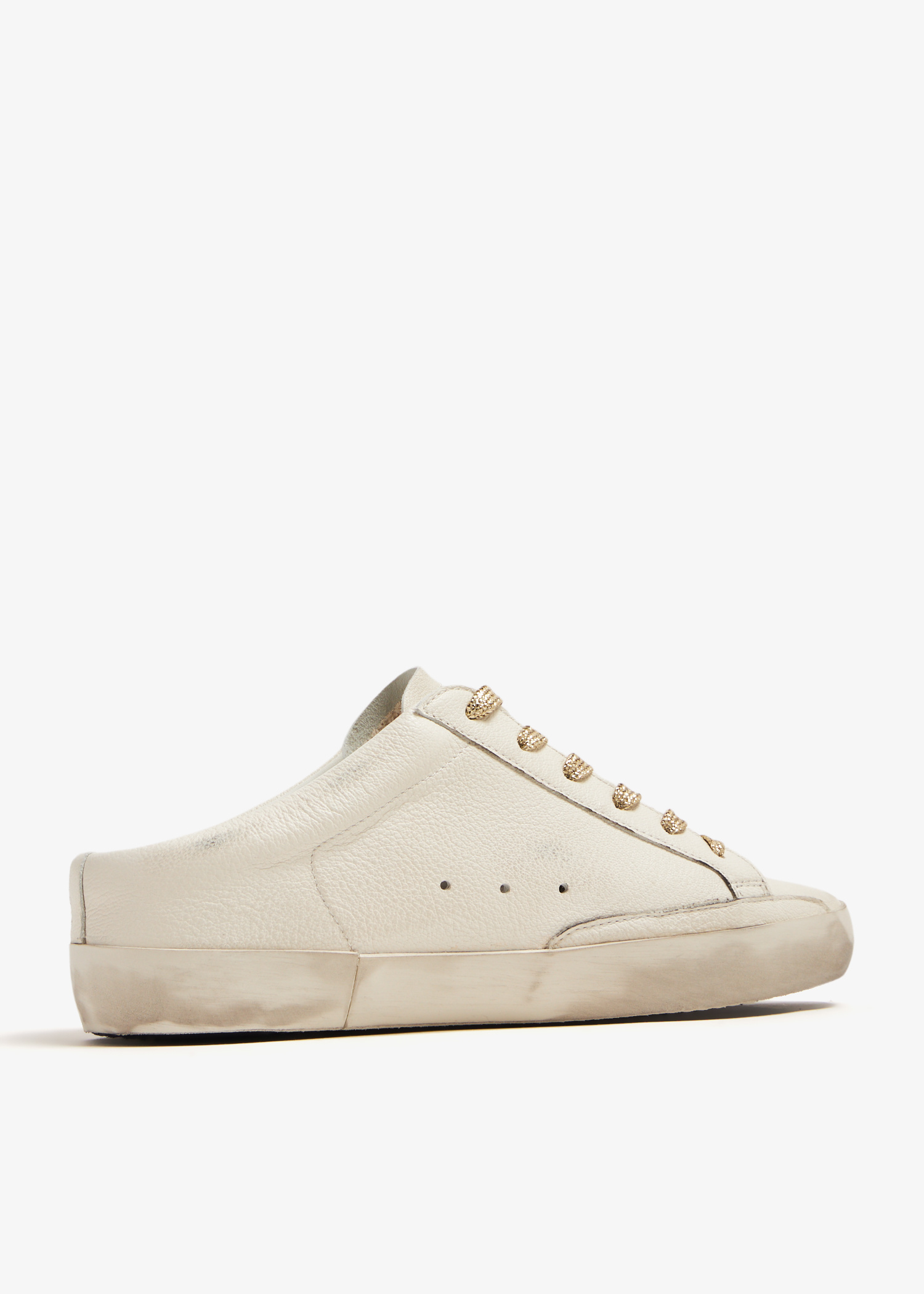 Golden Goose Super-Star LTD sabot sneakers for Women - White