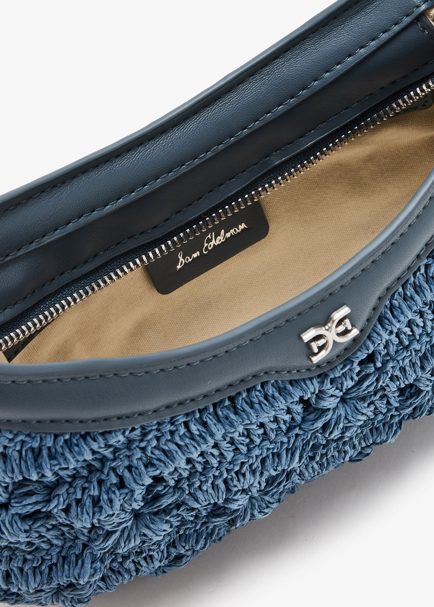 Sam Edelman Layla Floral shoulder bag for Women - Blue in