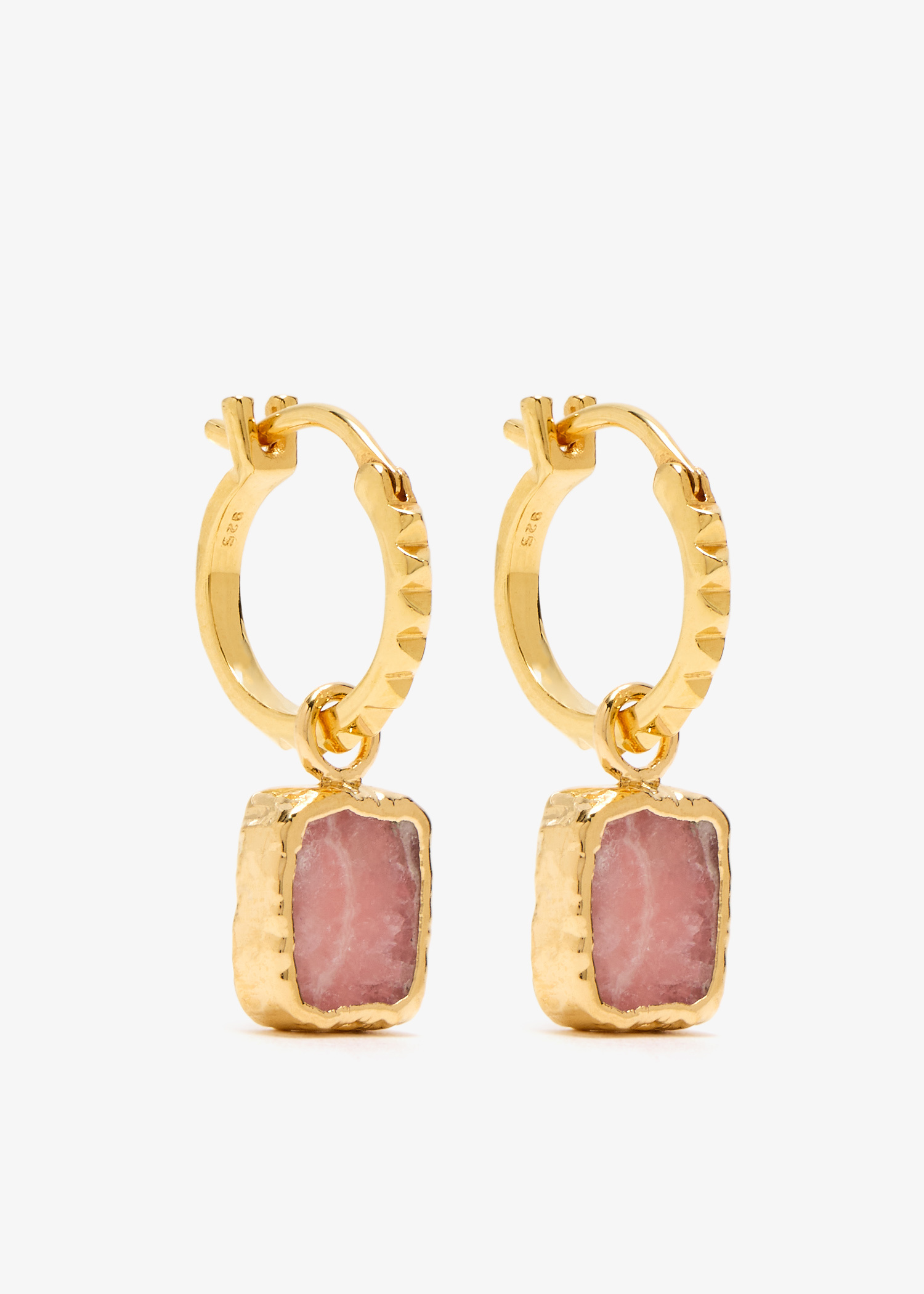 【MISSOMA】18Kゴールドヴェルメイユ ミニ claw フープピアス Claw Earrings | Missoma