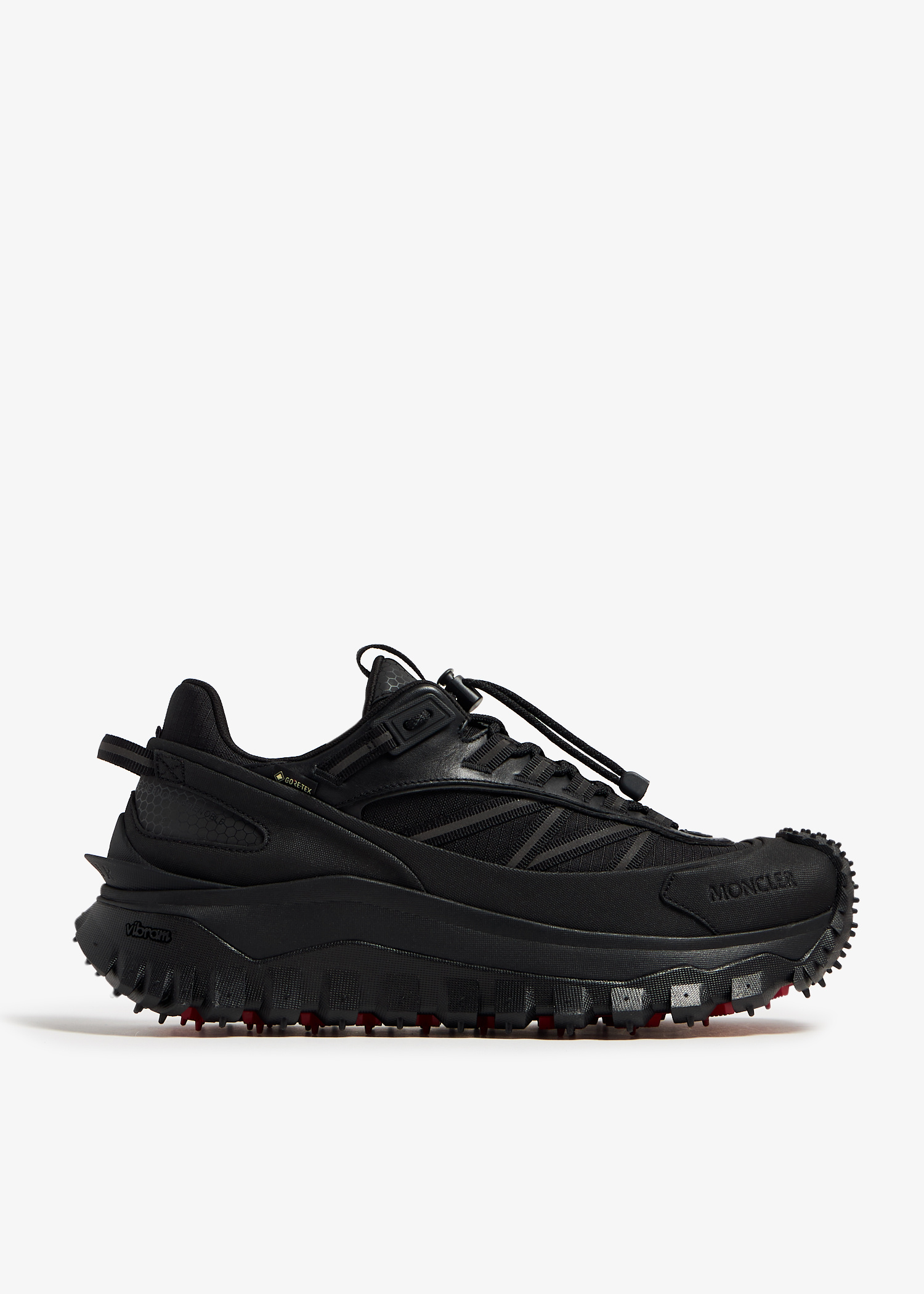 Moncler Trailgrip GTX sneakers for Men - Black in Qatar