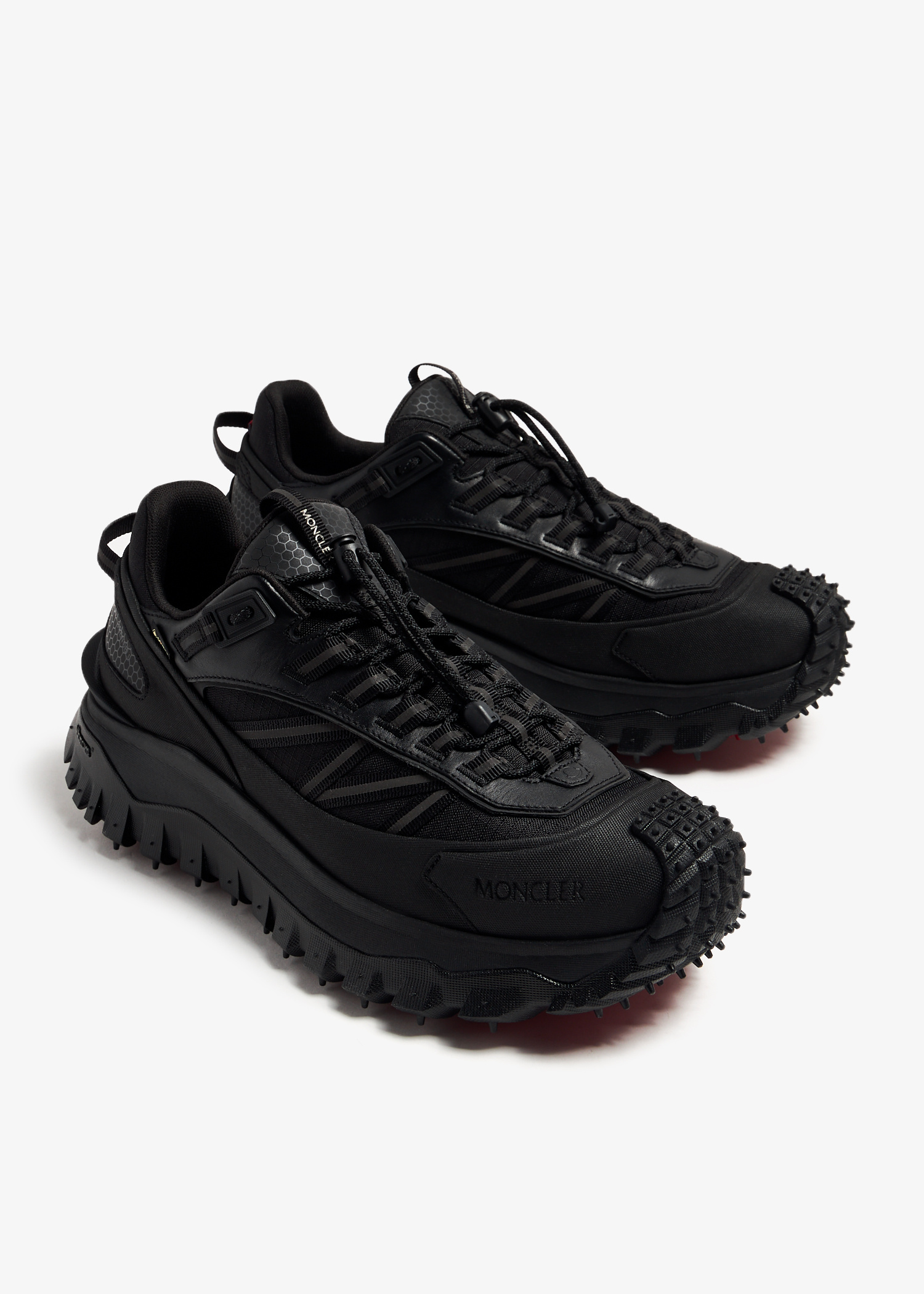 Moncler Trailgrip GTX sneakers for Men - Black in Qatar