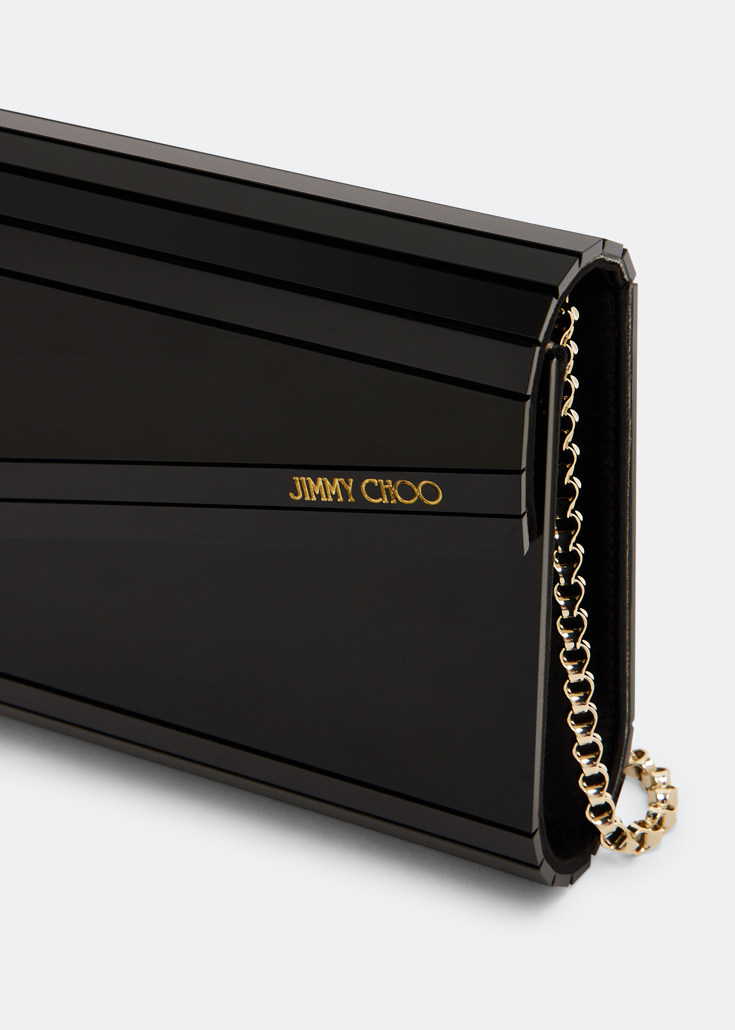 トートバッグ JIMMY CHOO Black Acrylic Candy Clutch Shop Pre‑Owned Jimmy Choo Candy Bag | Designer Clutch