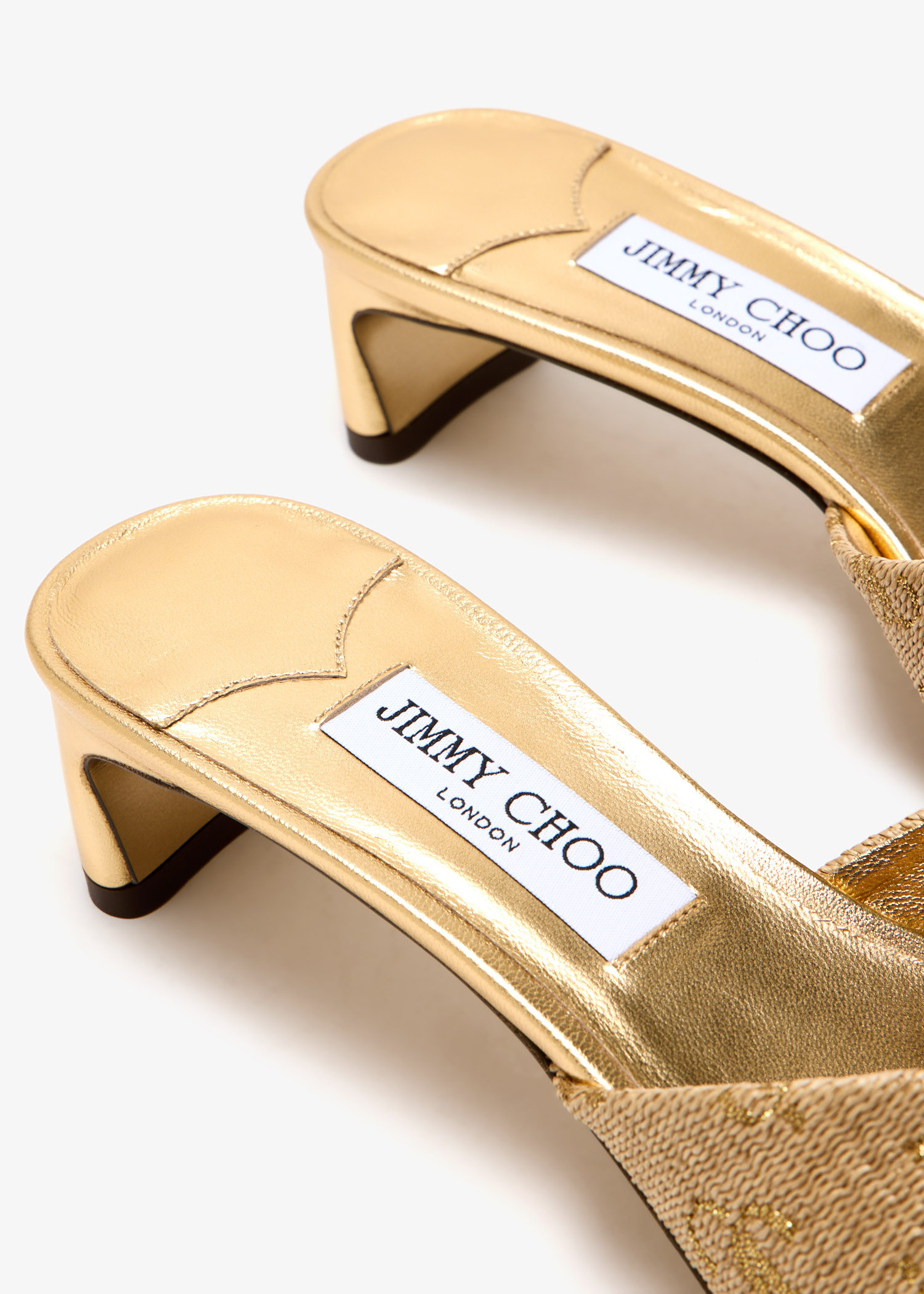 優待特典一覧 for mules 35 Annika Choo Jimmy Women Shoes Level | UAE in Gold - 靴