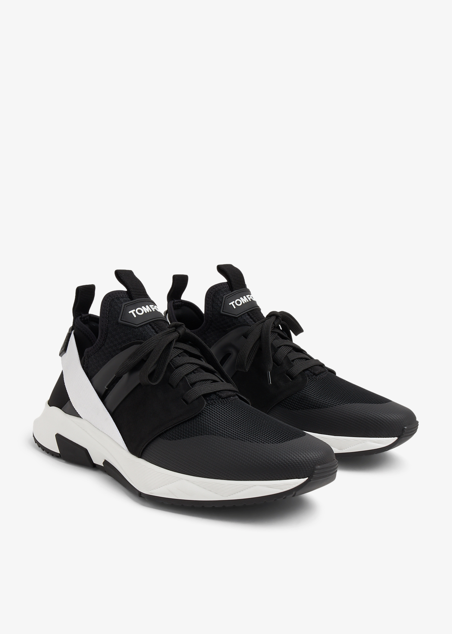 Tom Ford Jago sneakers for Men - Black in Oman | Level Shoes