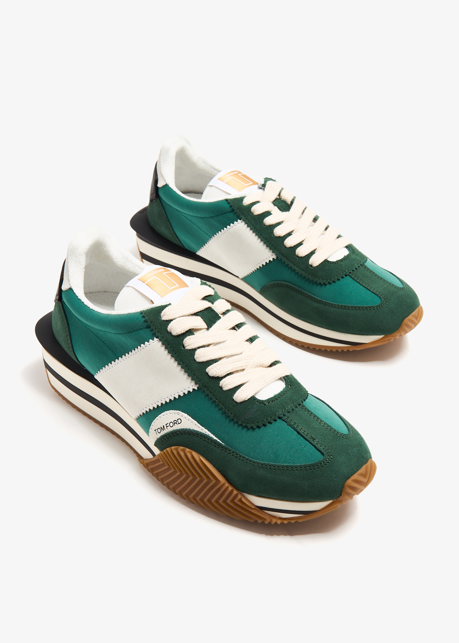 Tom Ford James sneakers for Men - Green in UAE | Level Shoes