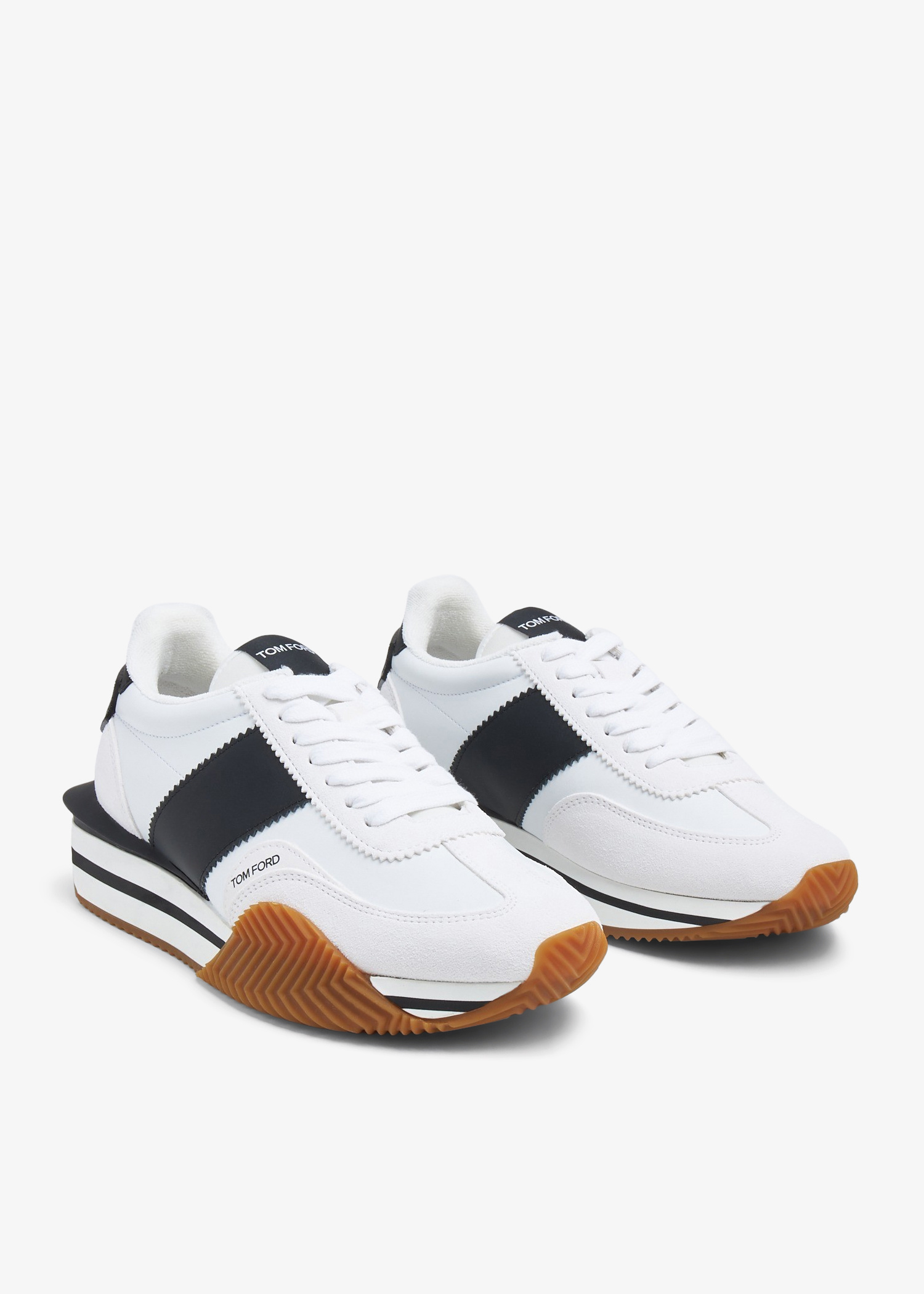 Tom Ford James sneakers for Men - White in Qatar | Level Shoes