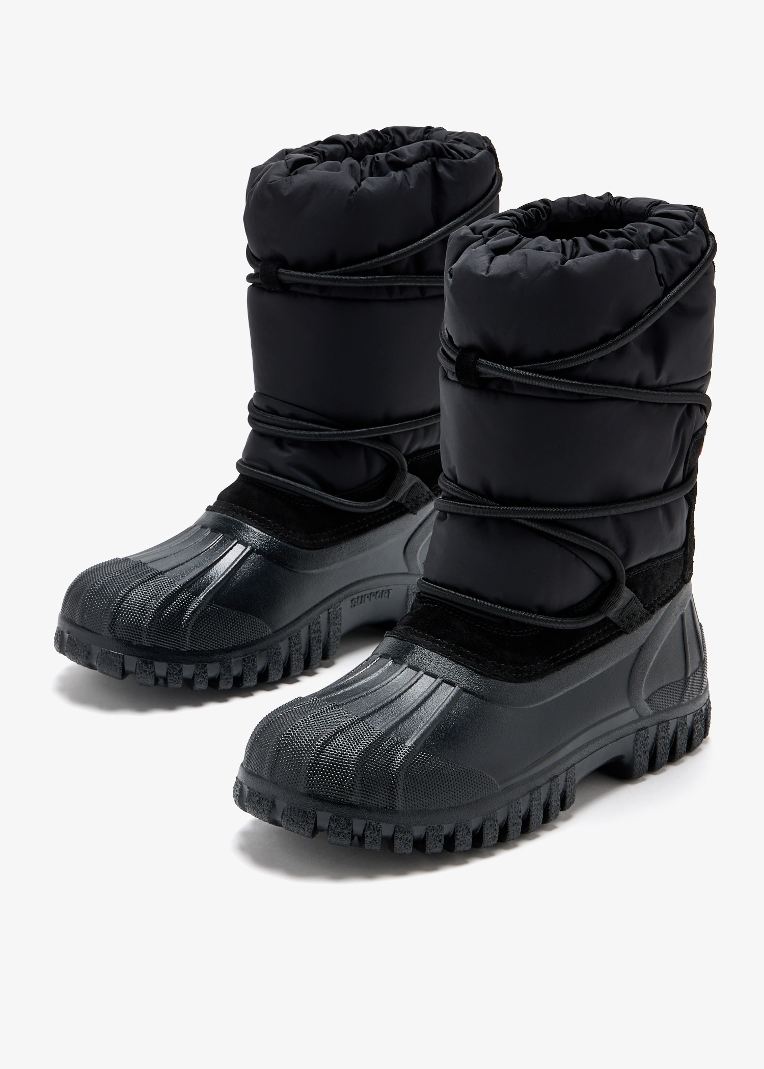Moncler Chris snow boots for Kids Unisex - Black in UAE