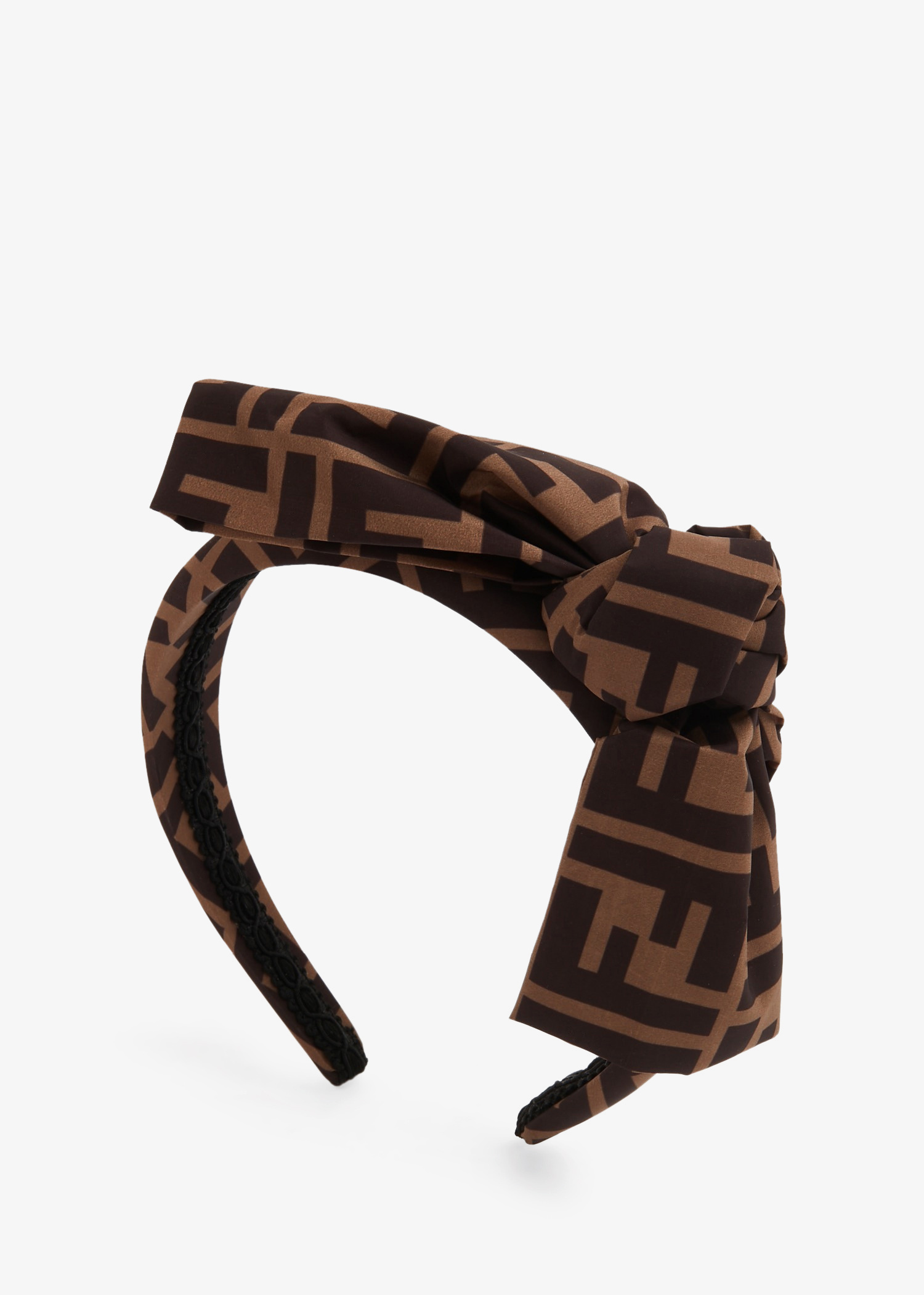 大特価市 FENDI Shoes Level | KSA in Brown - Girl for headband FF ヘアアクセサリー