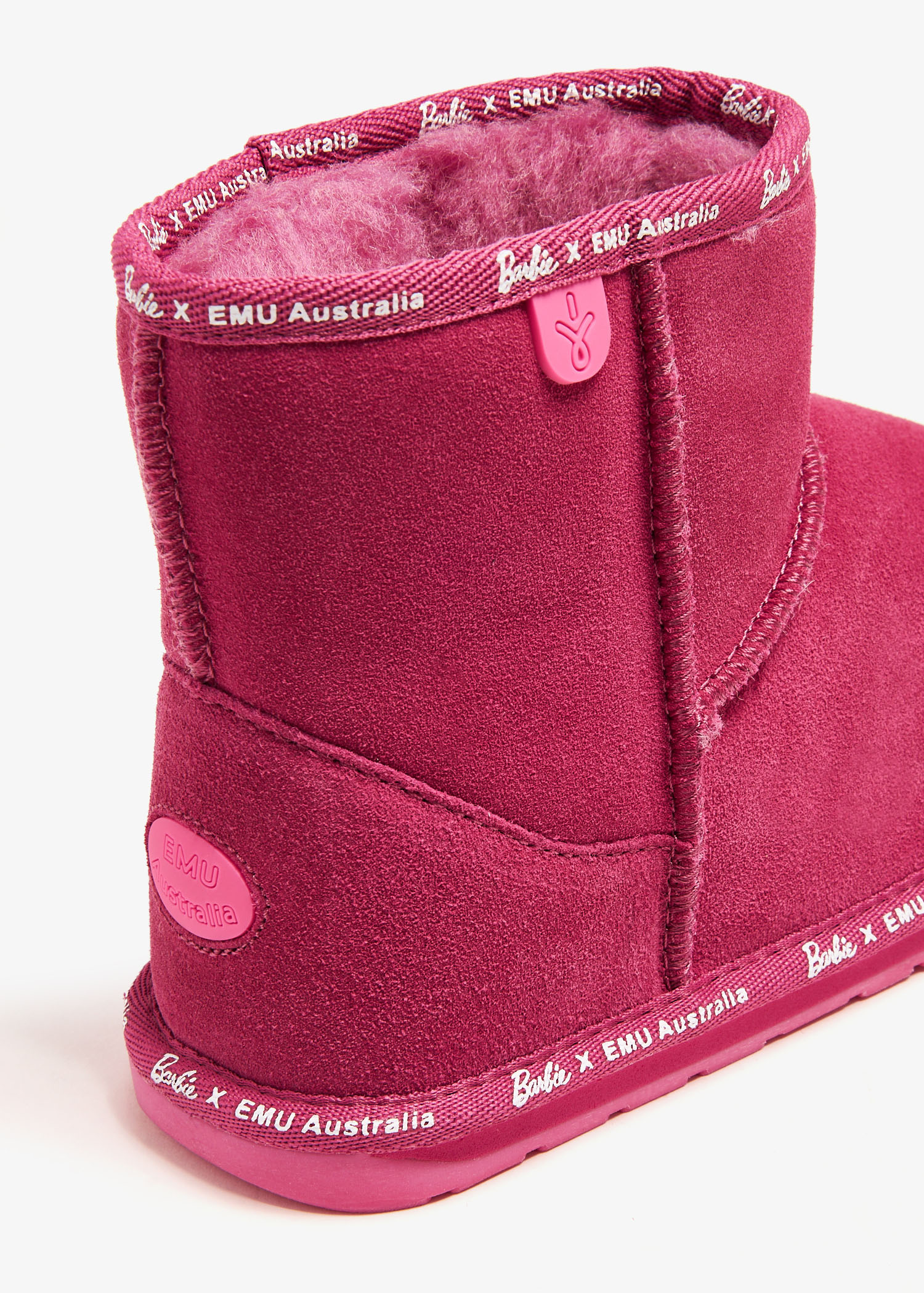 EMU Australia x Barbie™️ Wallaby mini boots for Girl - Pink