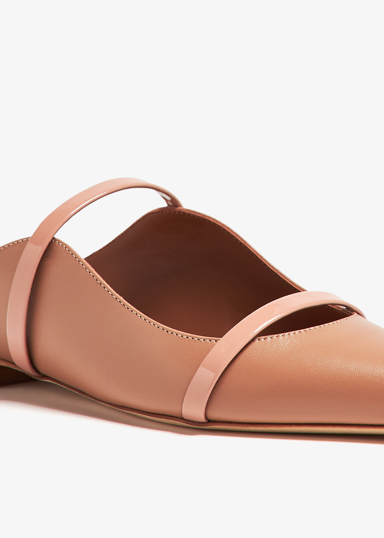 Malone Souliers Maureen flat mules for Women - Beige in