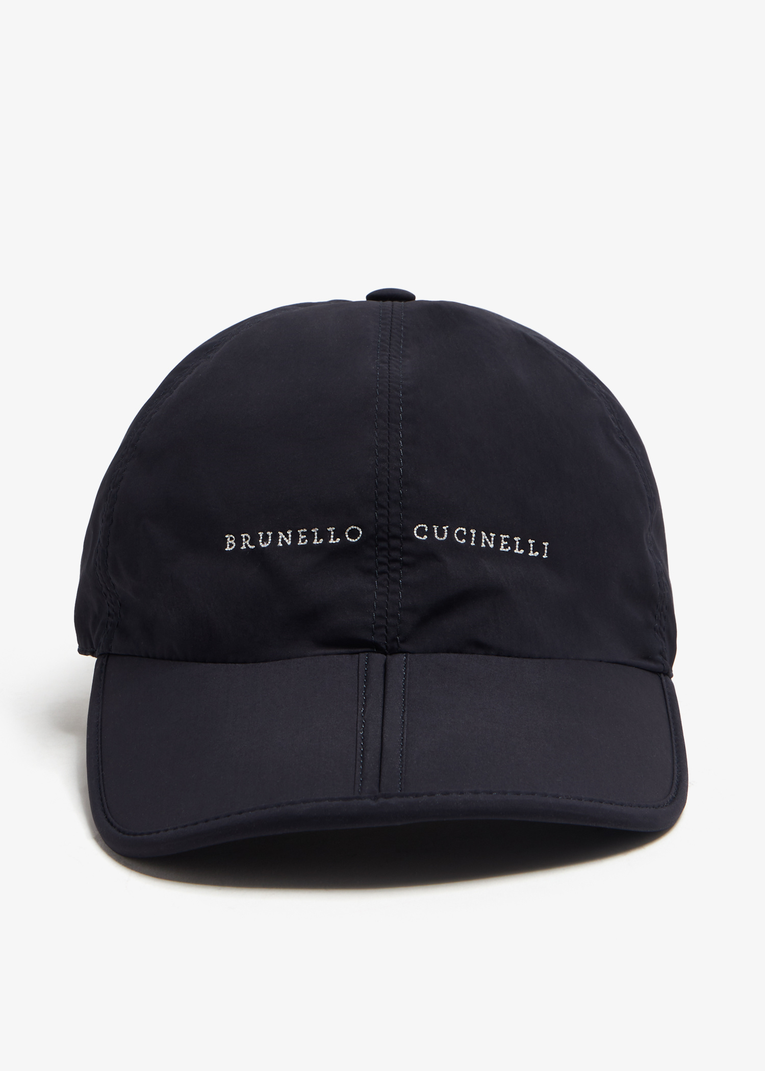 Brunello Cucinelli Gabardine baseball cap for Men - Blue in
