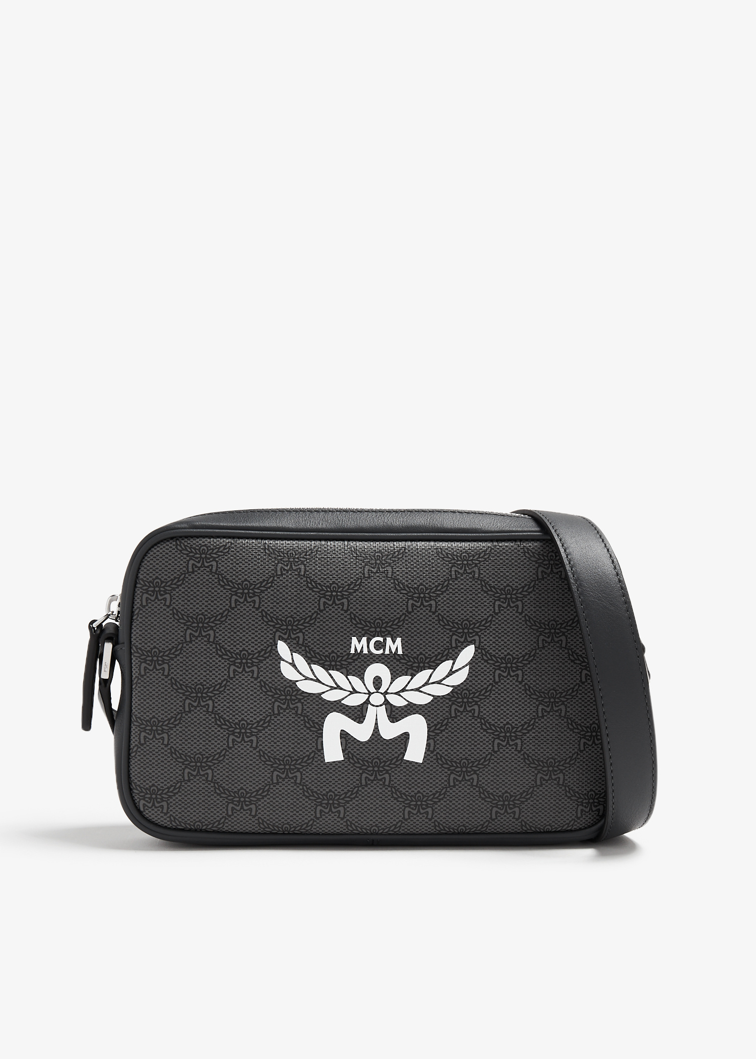 MCM Himmel small crossbody bag for Men - Grey in Qatar