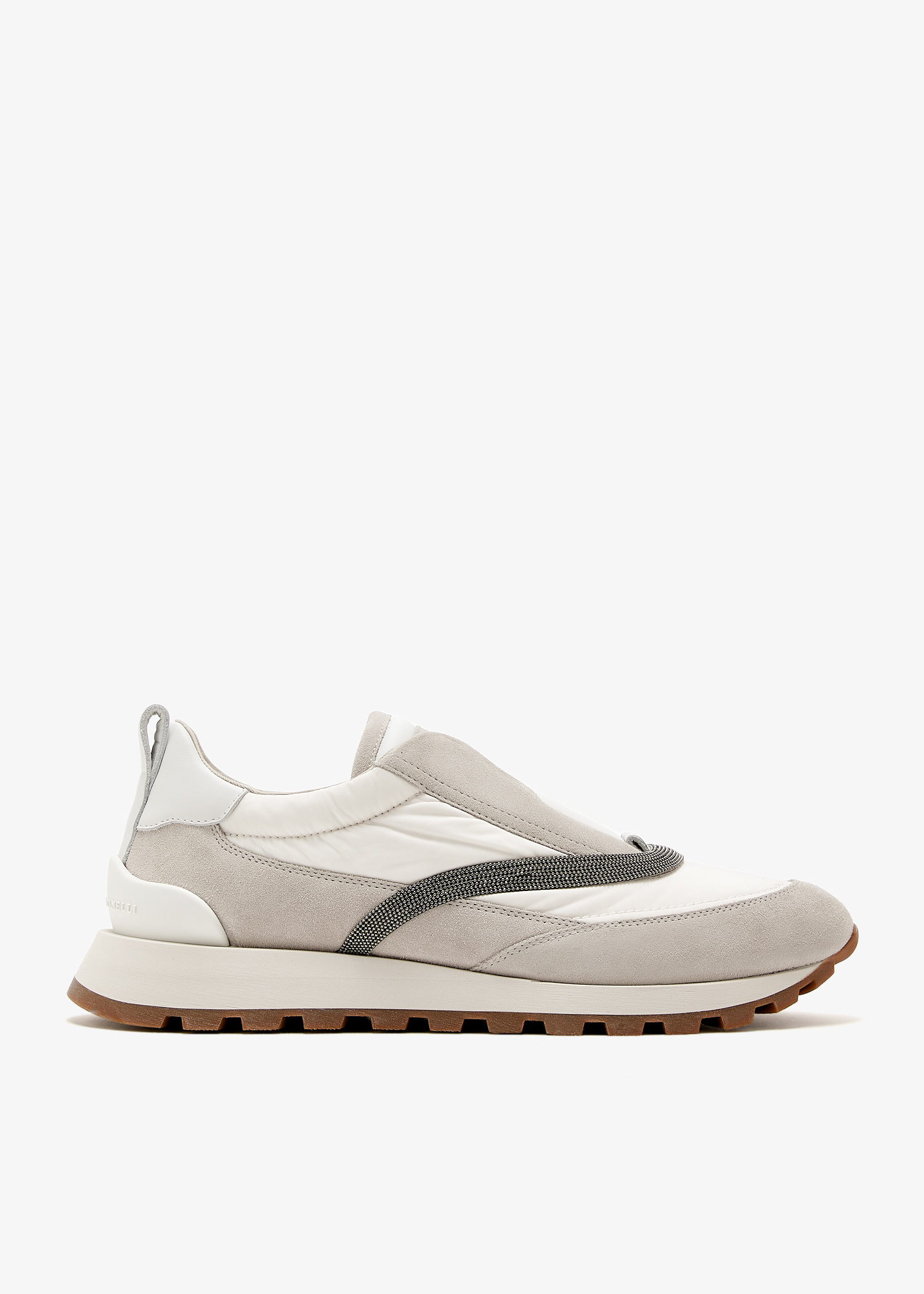 輝い Brunello White - Women for sneakers chain Monili Cucinelli ジャケット・アウター
