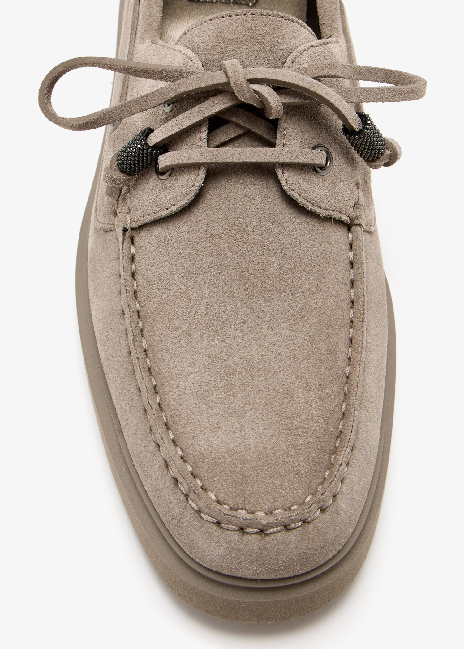 「高評価！」注目のレビュ Sail Cucinelli Brunello penny in Taupe - Women for loafers パンツ
