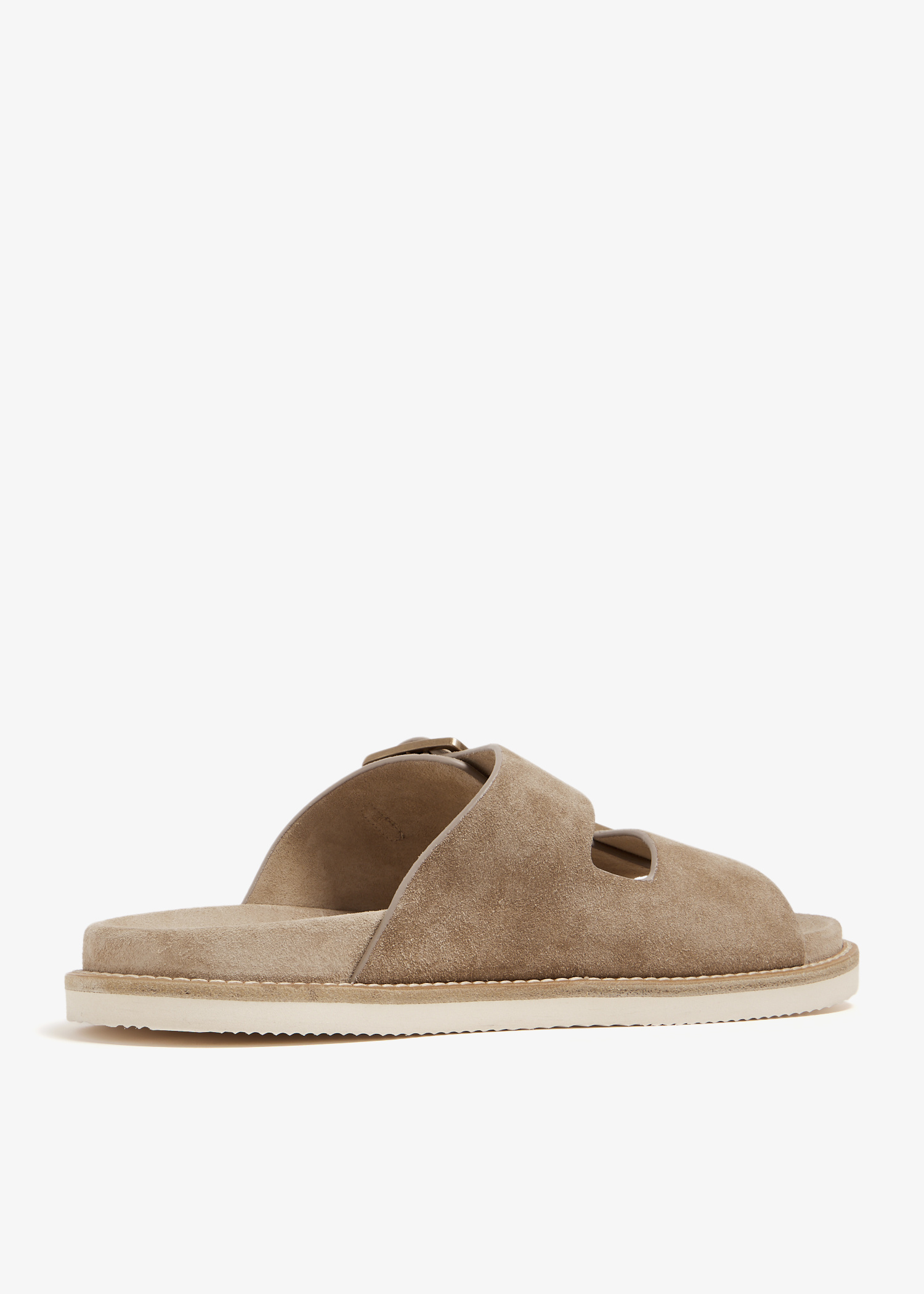 Brunello Cucinelli Suede sandals for Men - Beige in Qatar