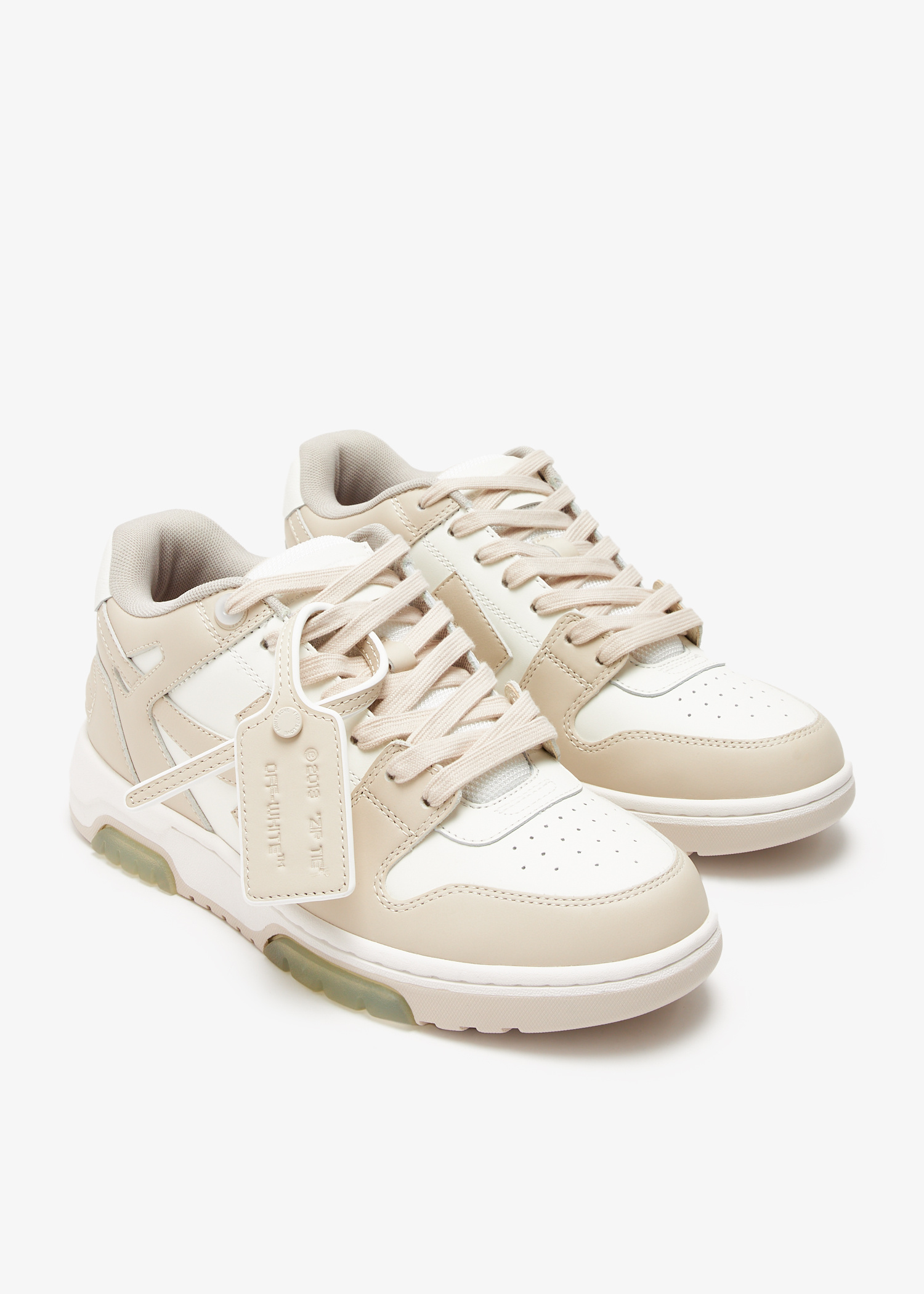 Off-White Out Of Office 'OOO' sneakers for Women - Beige in