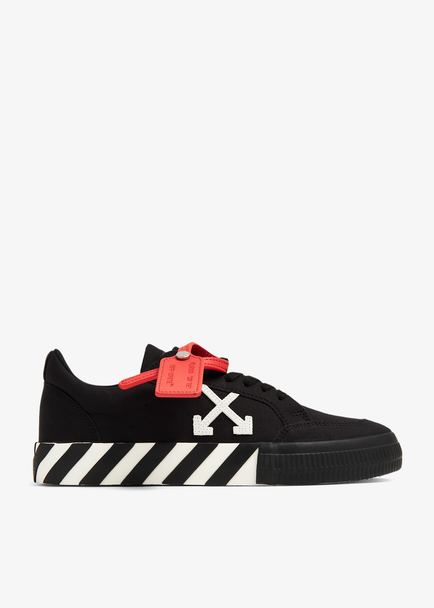 Off-White Low Vulcanised sneakers for Women - Black in Qatar
