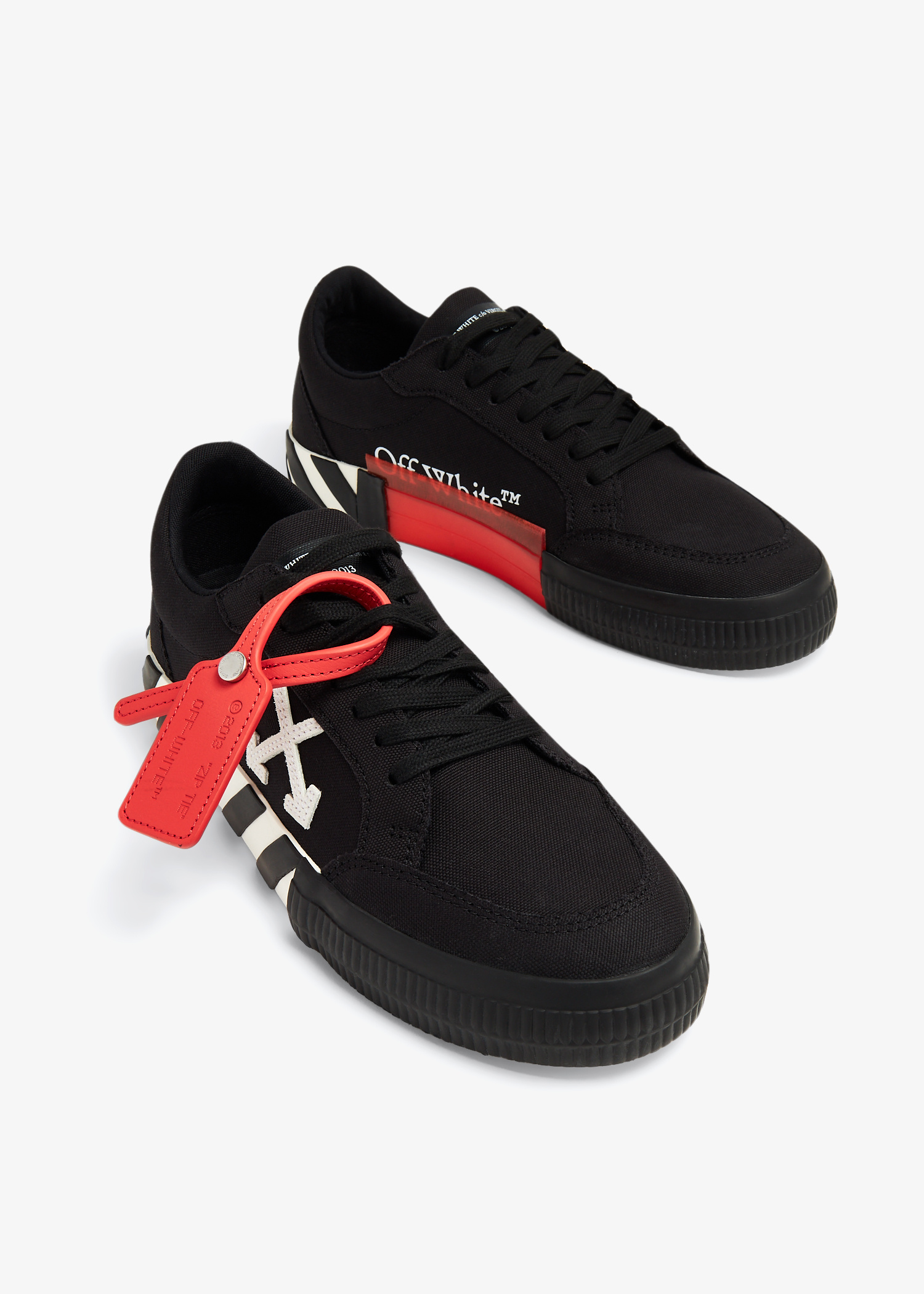 Off-White Low Vulcanised sneakers for Women - Black in Qatar