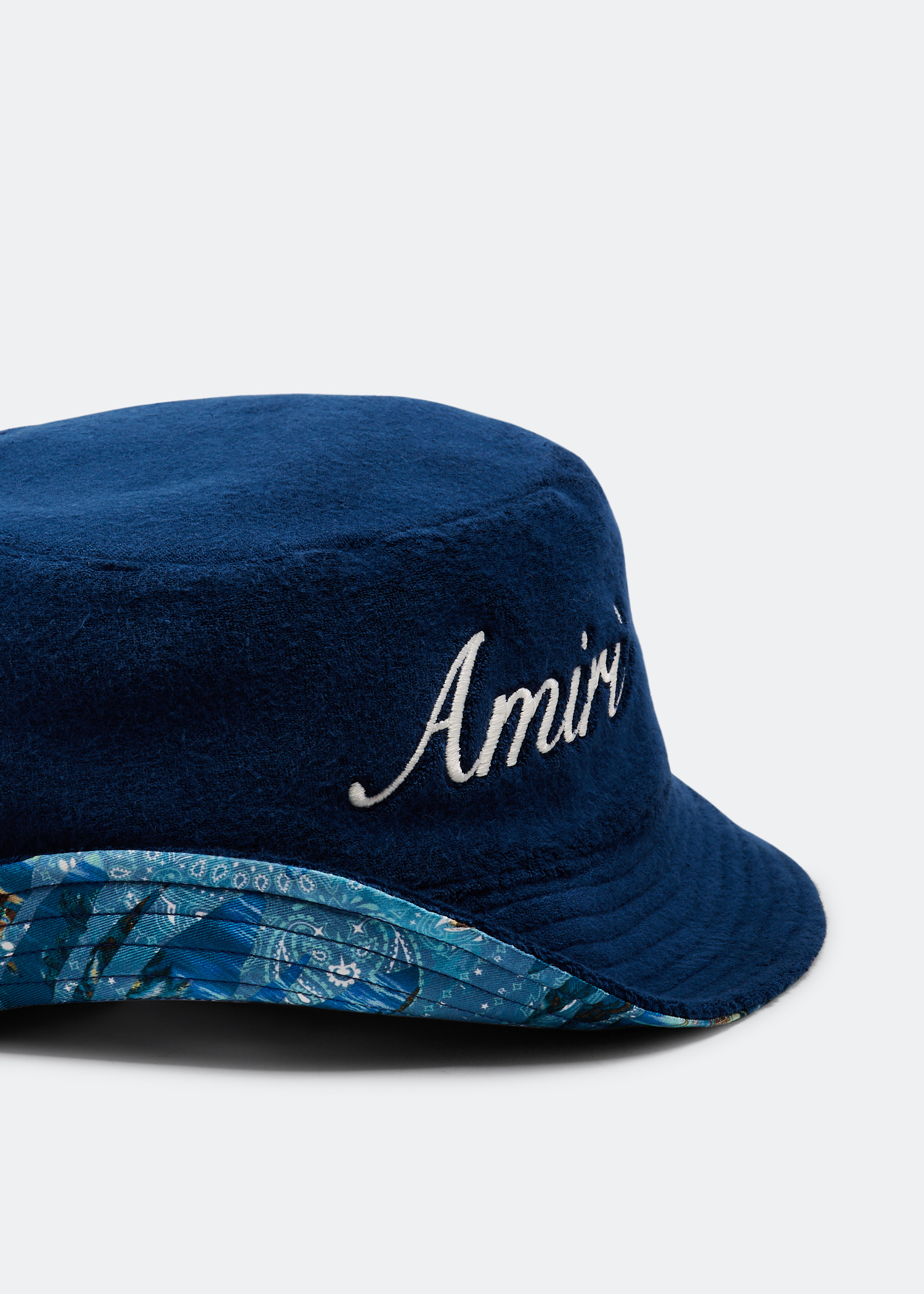 AMIRI Bandana reversible bucket hat for Men - Blue in UAE