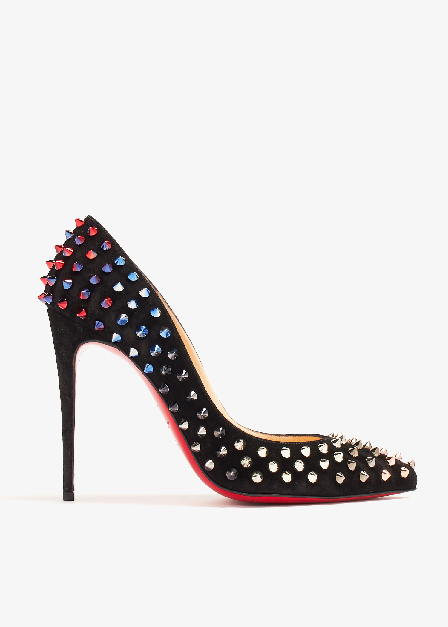 Christian Louboutin Pre-Loved Pigalle Follies Spikes pumps