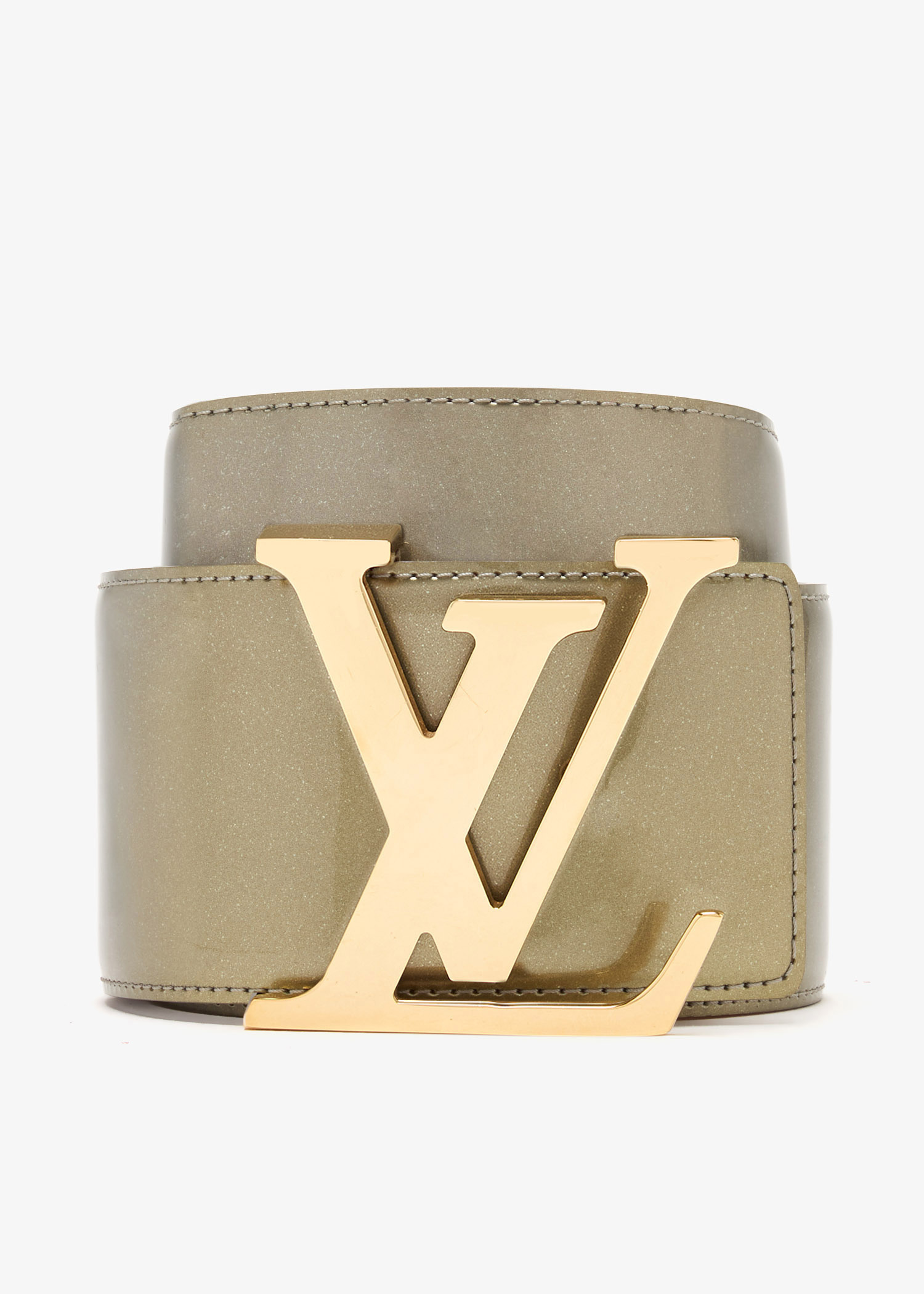Louis Vuitton Pre-Loved LV Initiales belt for Women - Green